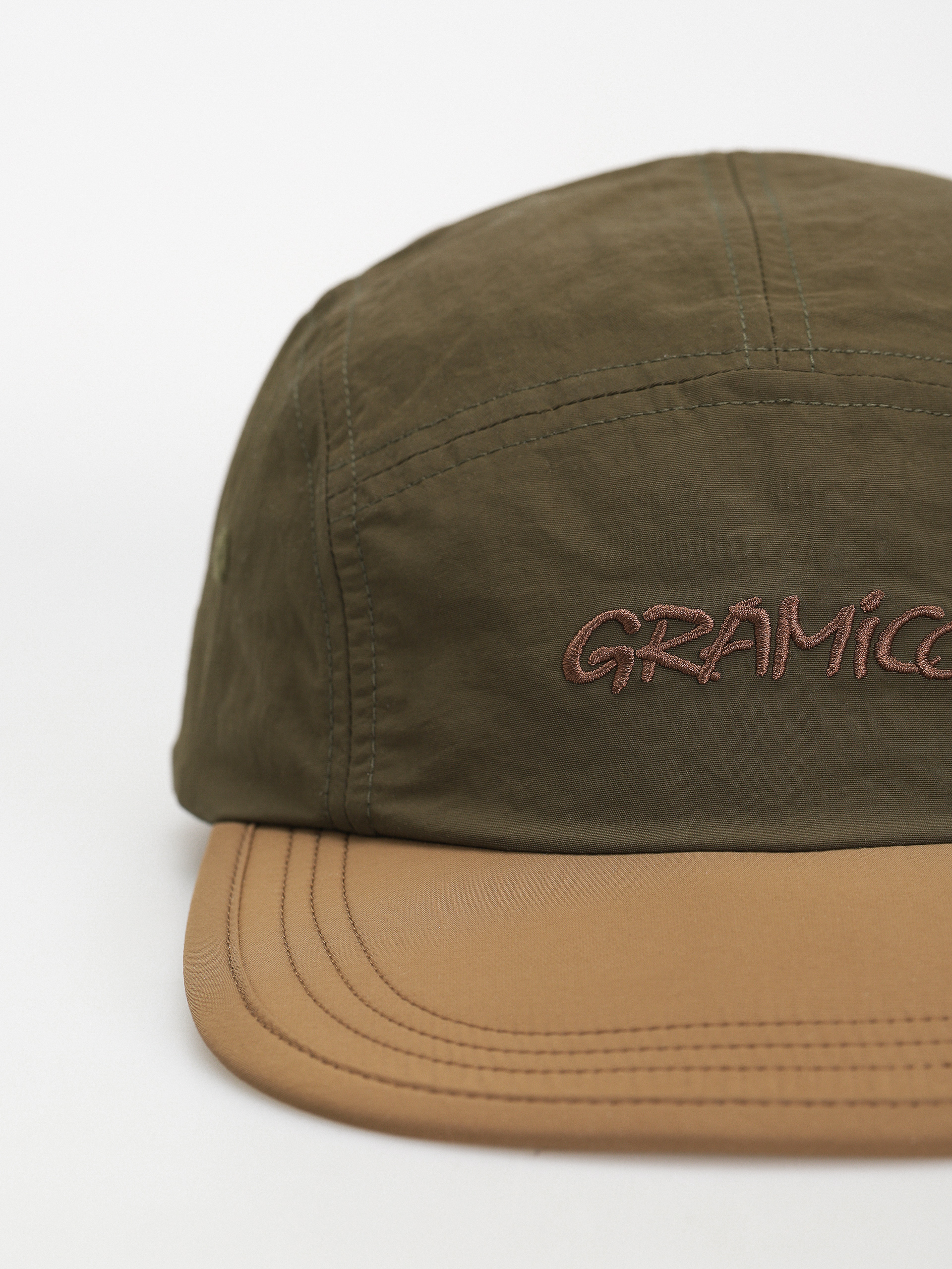 Baseball sapka Gramicci Nylon Cap (deep olive x coyote)