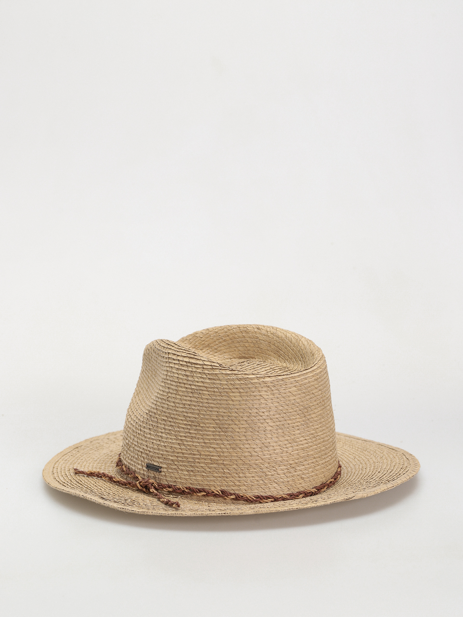 Brixton Messer Western Straw Fedora Kalap (sand)