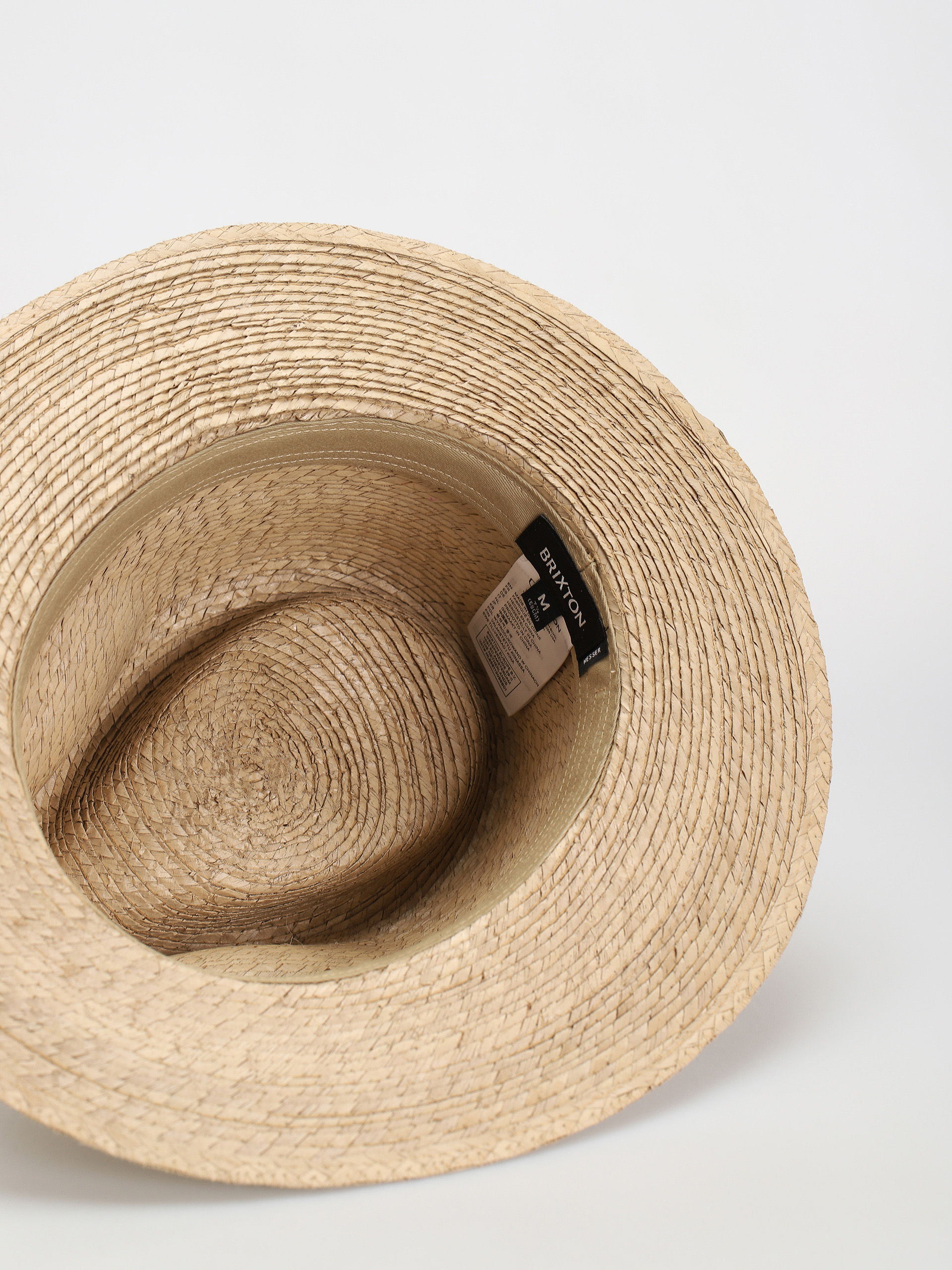 Brixton Messer Western Straw Fedora Kalap (sand)