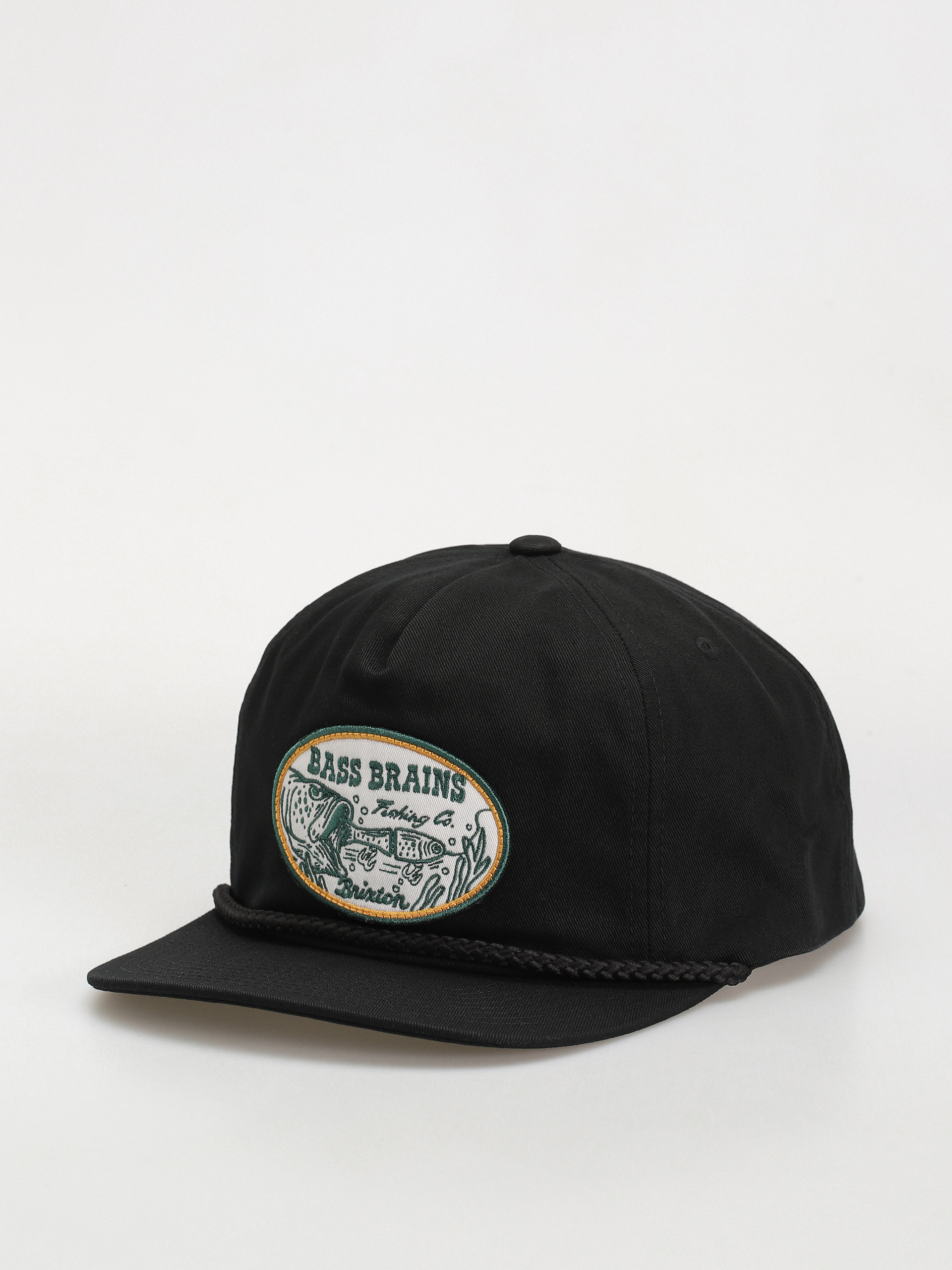 Brixton Bass Brains Swim Hp Snapback Baseball sapka (black)