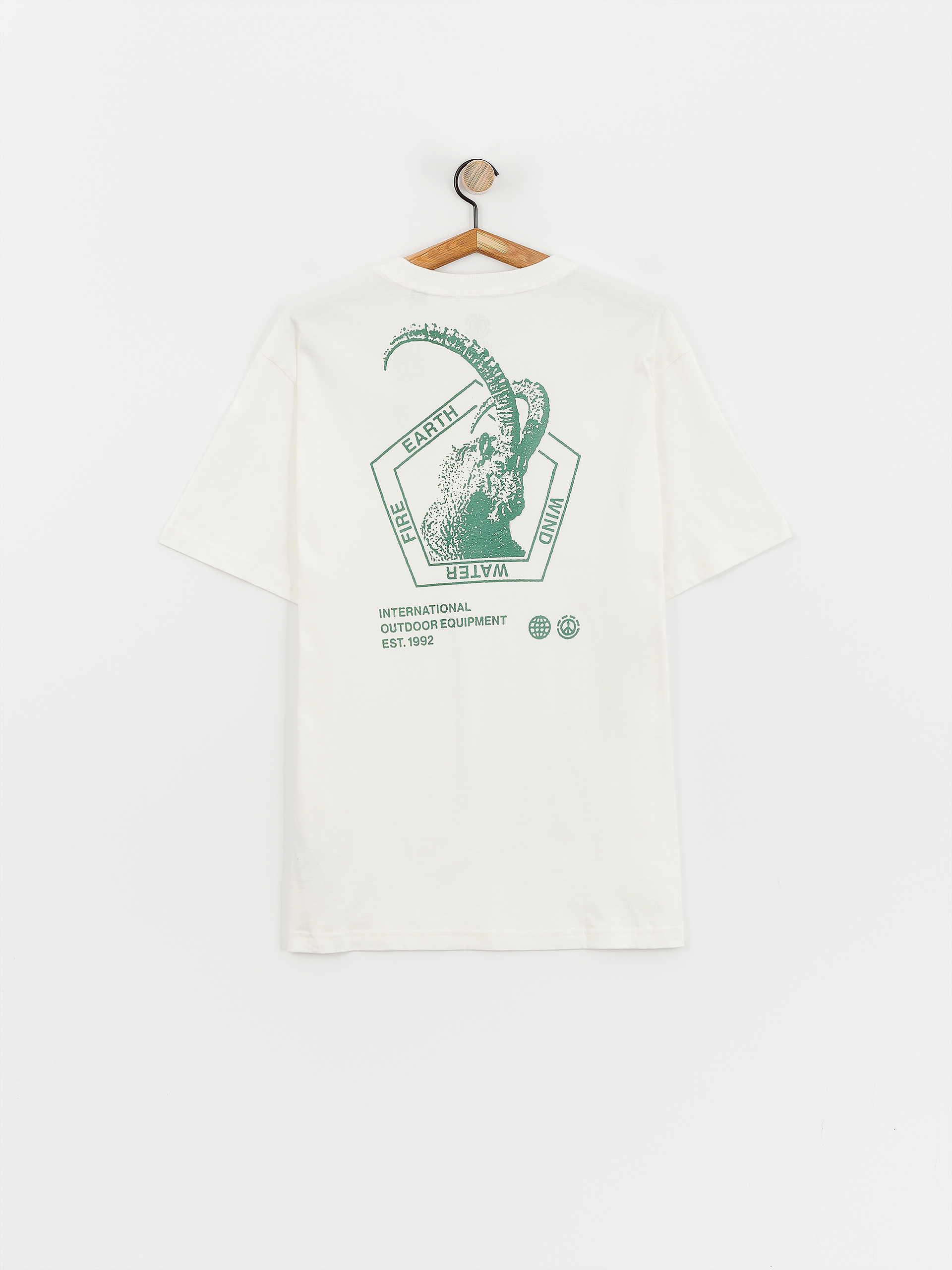 Element Horned Outlook Póló (egret)