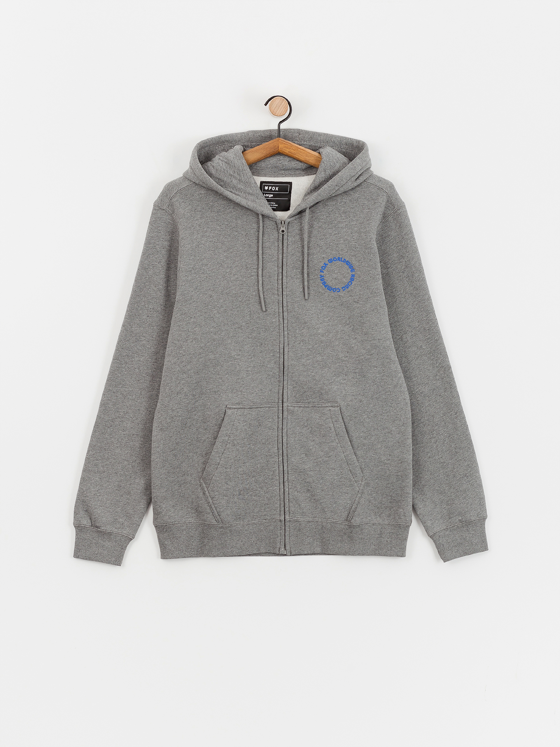 Kapucnis pulóver Fox Next Level ZHD (heather graphite)