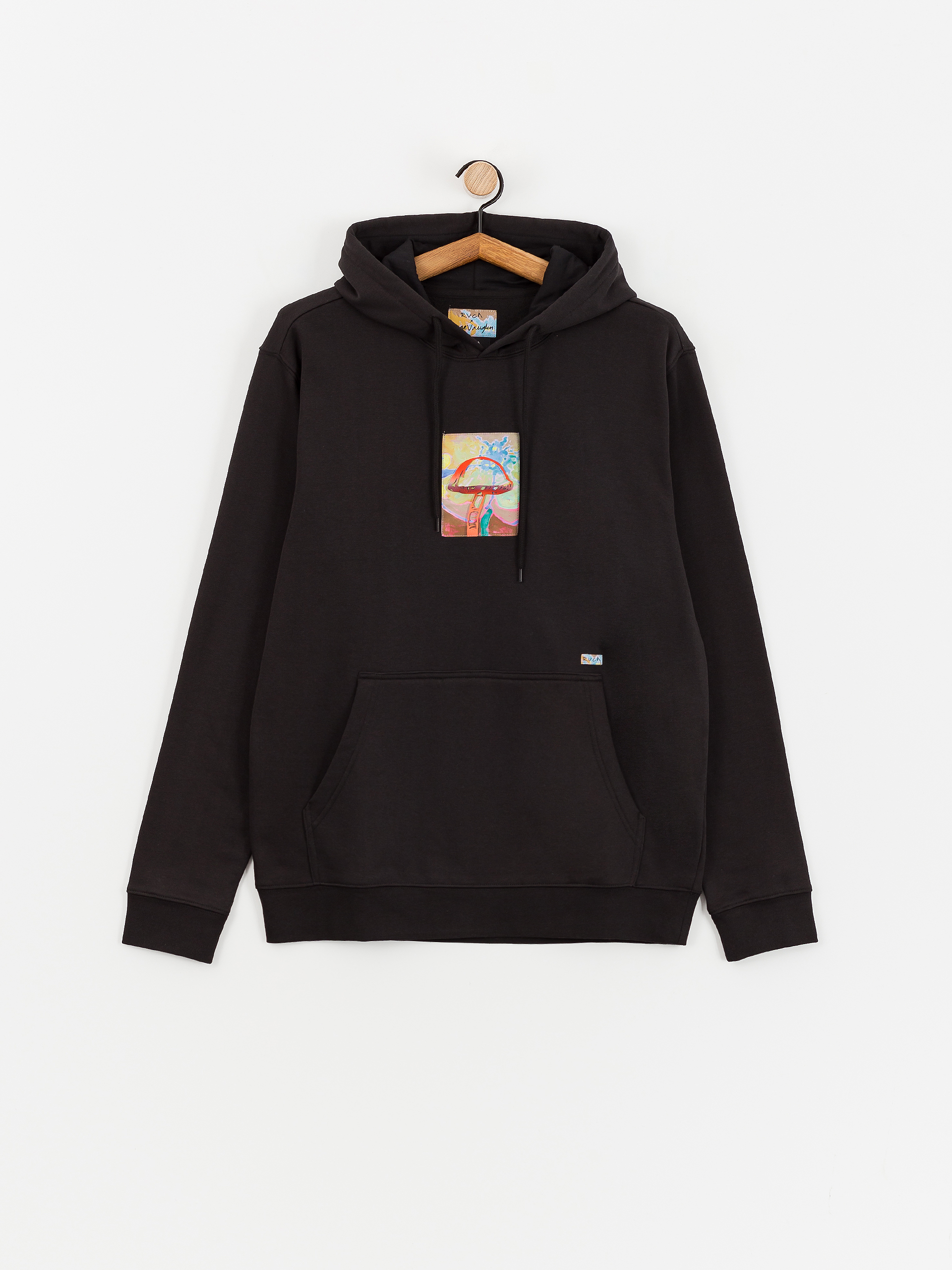 RVCA Sage HD Kapucnis pulóver (black)