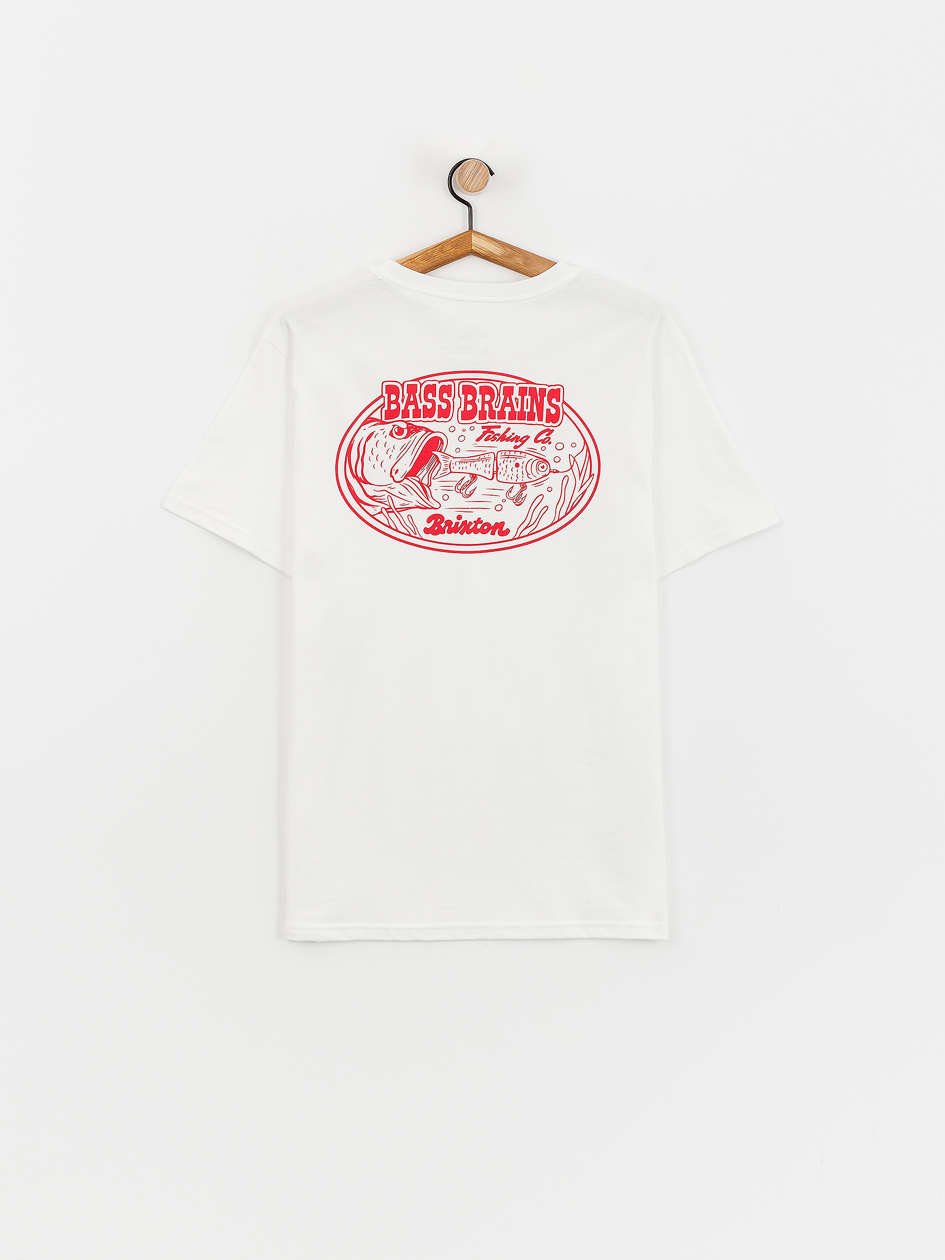 Brixton Bass Brains Swim Stt Póló (white)