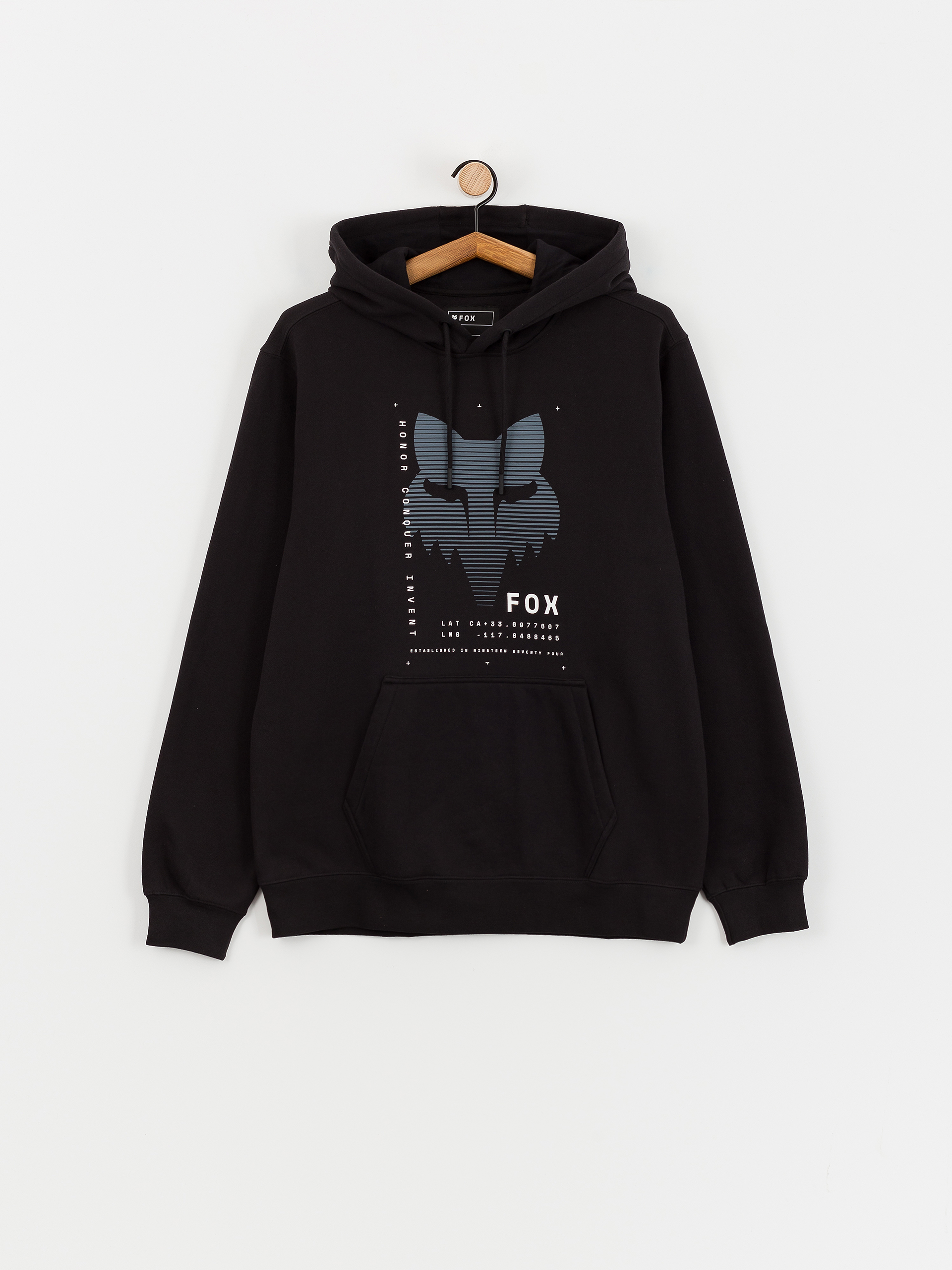 Fox Dispute HD Kapucnis pulóver (black)