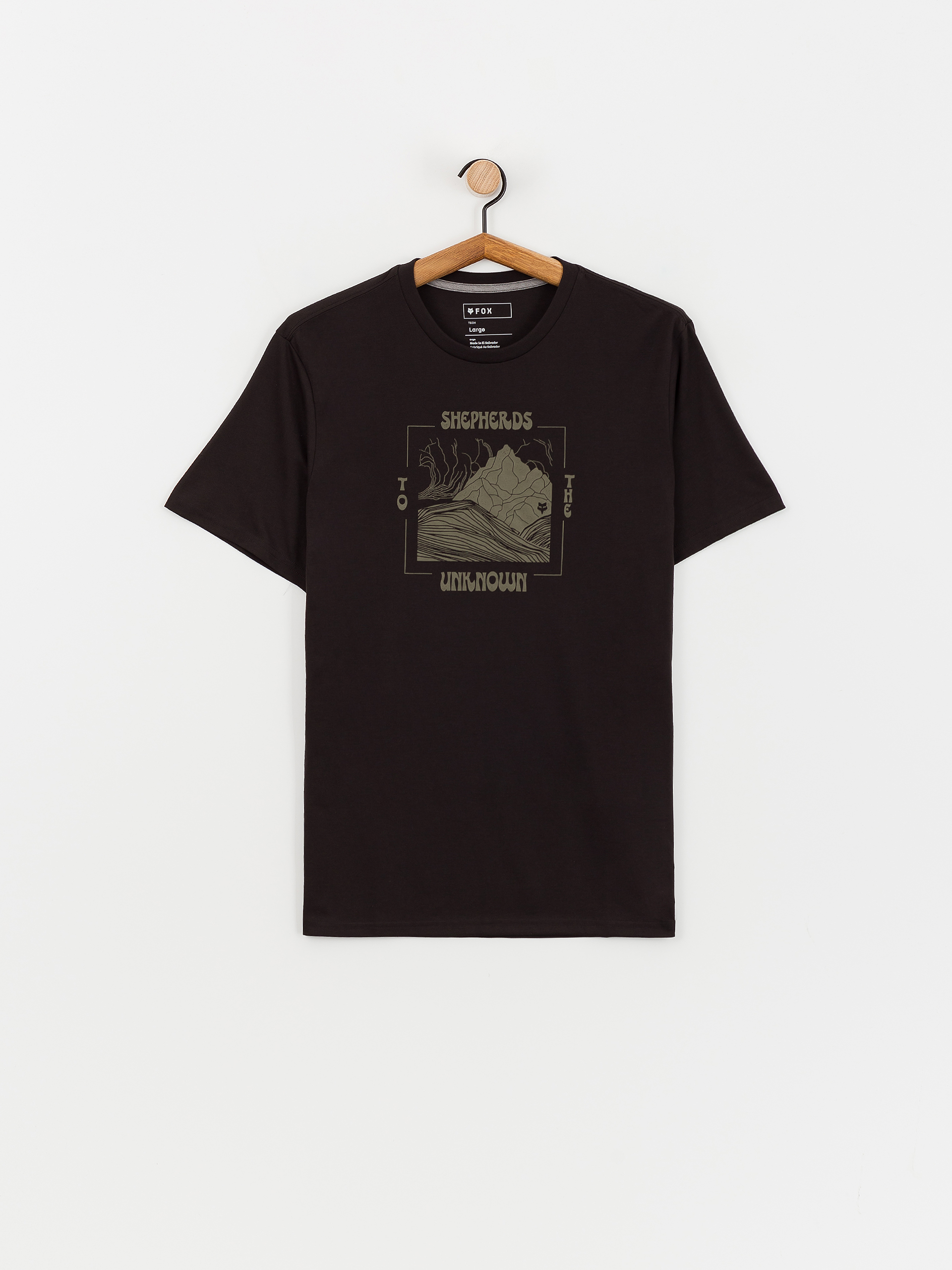 Fox Shepherds Tech Póló (black)