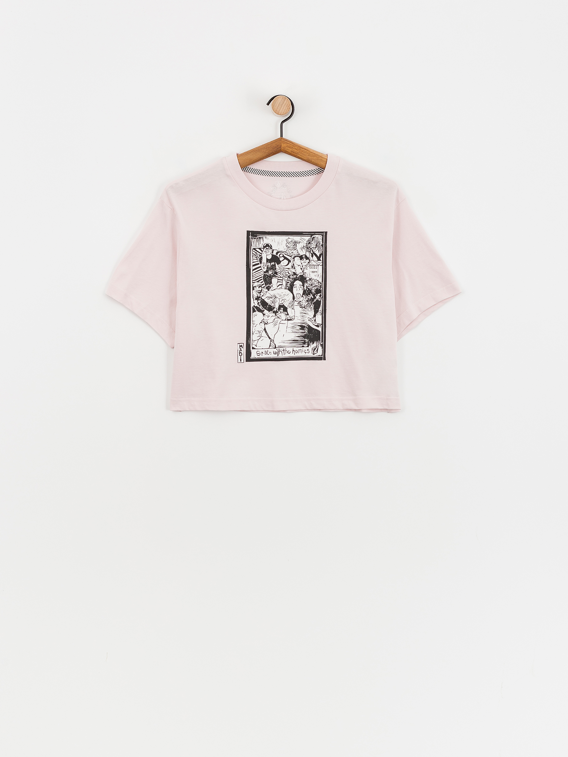 Volcom Drumstone Wmn Póló (lilac ash)