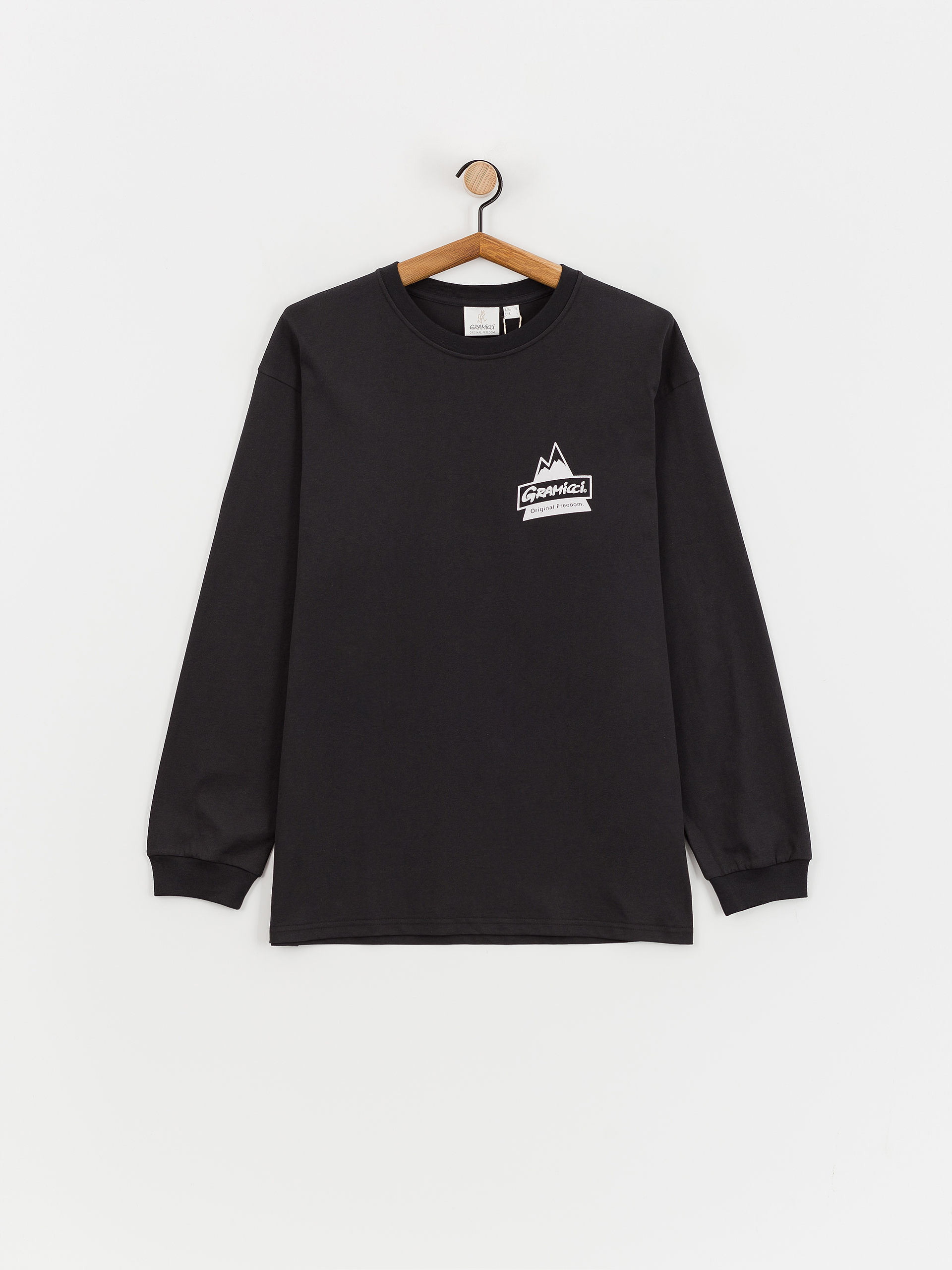 Hosszú ujjú felső Gramicci Peak (vintage black)