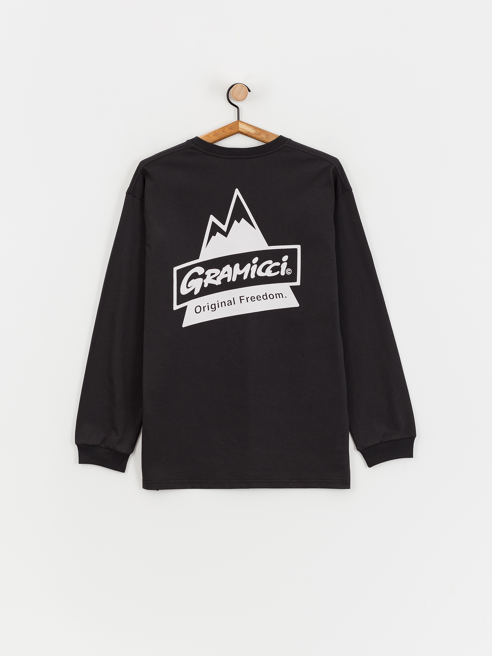 Hosszú ujjú felső Gramicci Peak (vintage black)