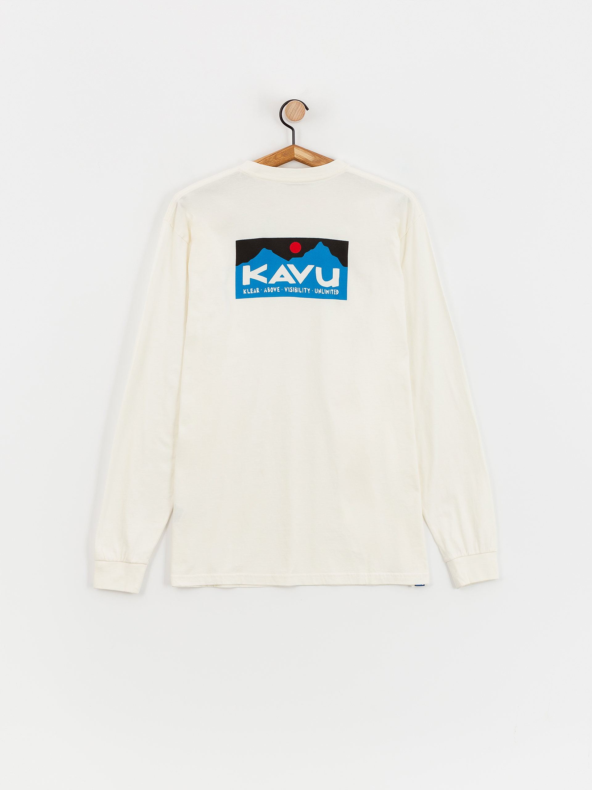 Póló Kavu LS Etch Art (off white)