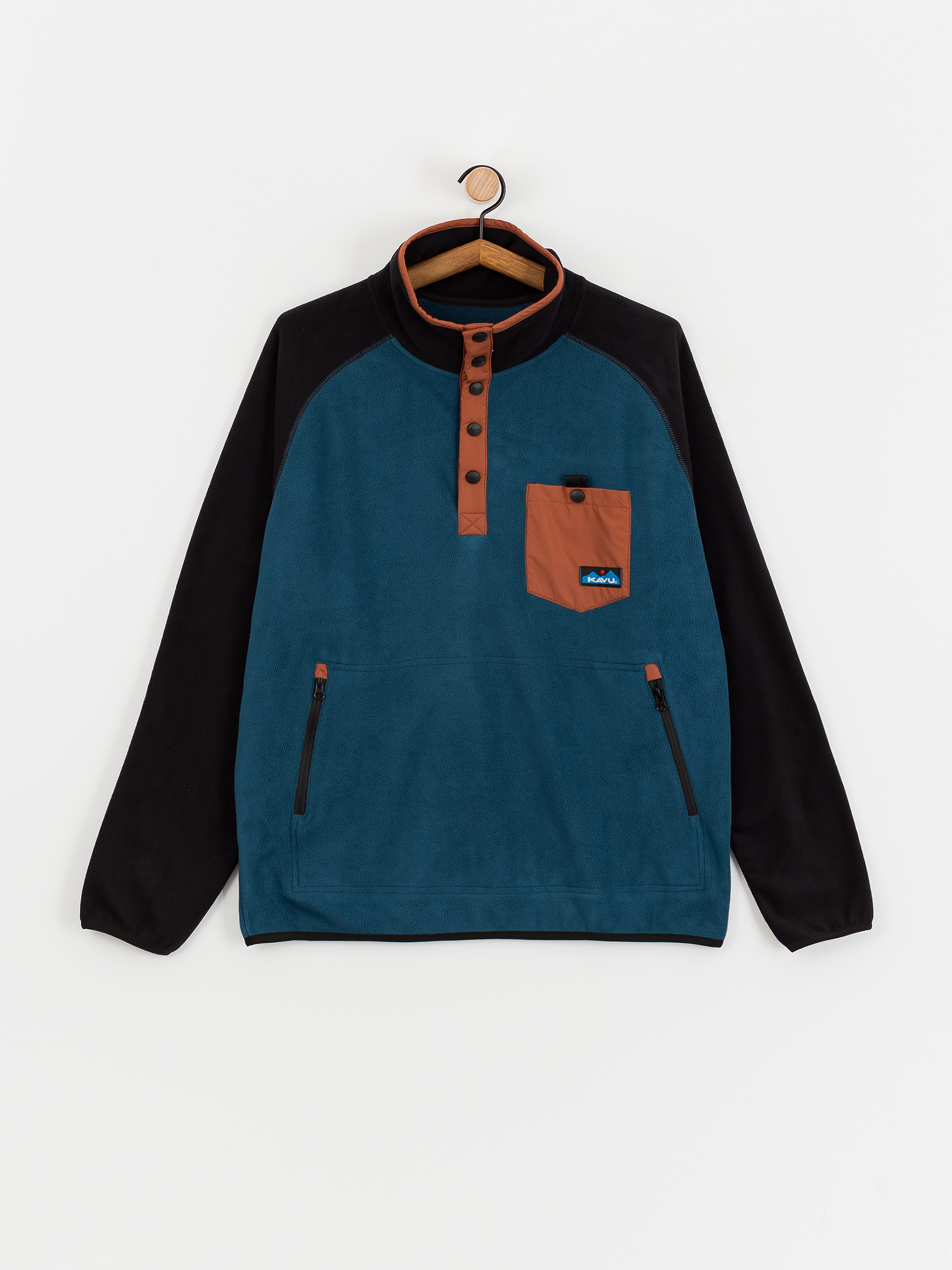 Férfi Polár pulóver Kavu Teannaway (seaworthy)