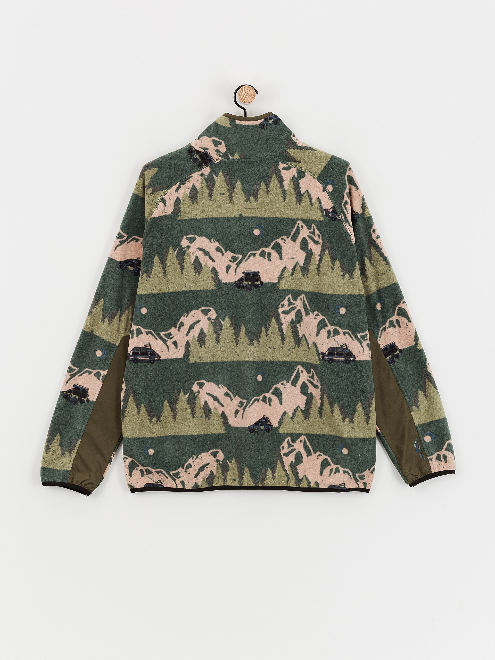 Férfi Polár pulóver Kavu Teannaway (getaway van)