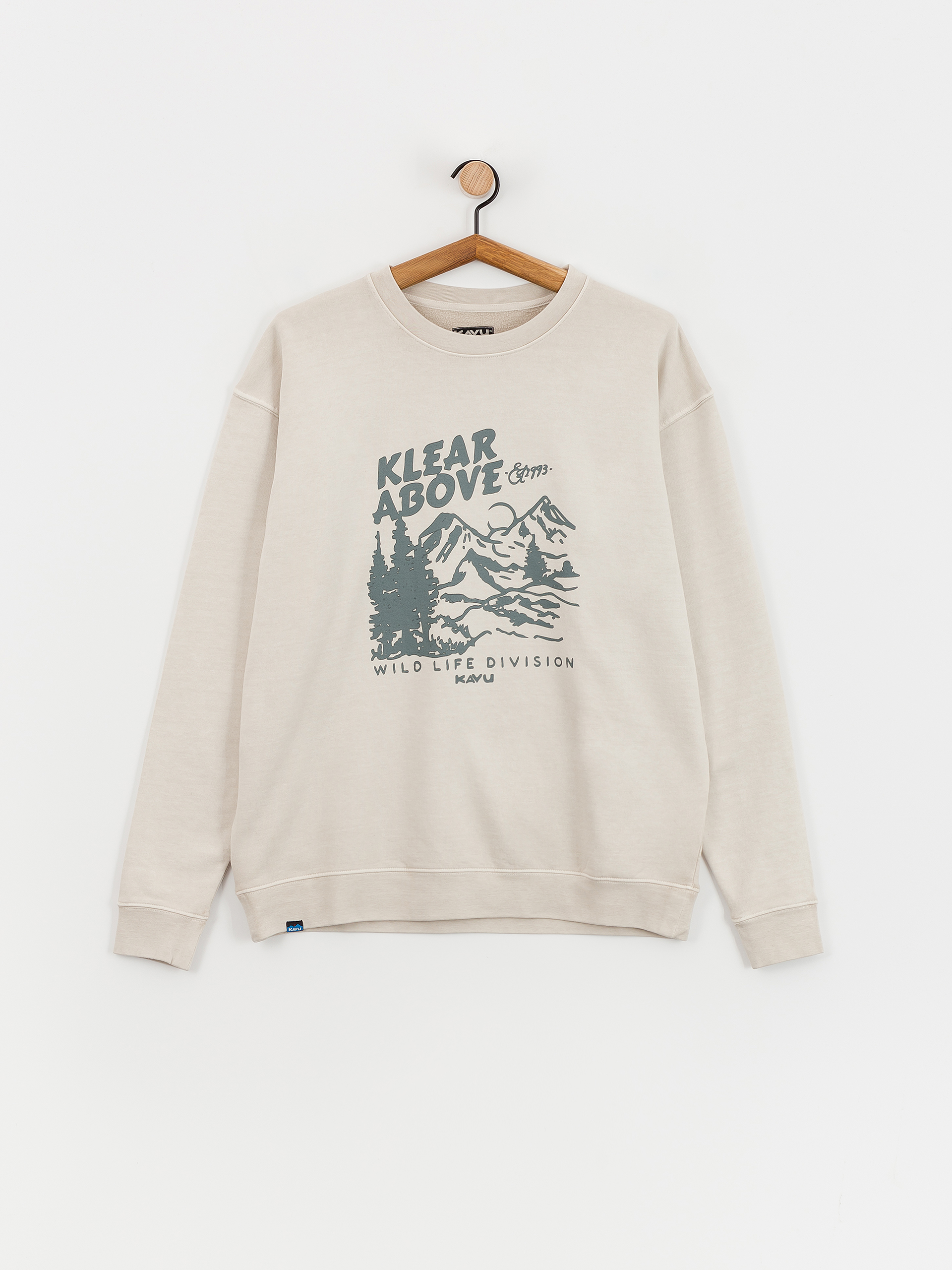 Pulóver Kavu KAVU Core Crew (oatmeal)