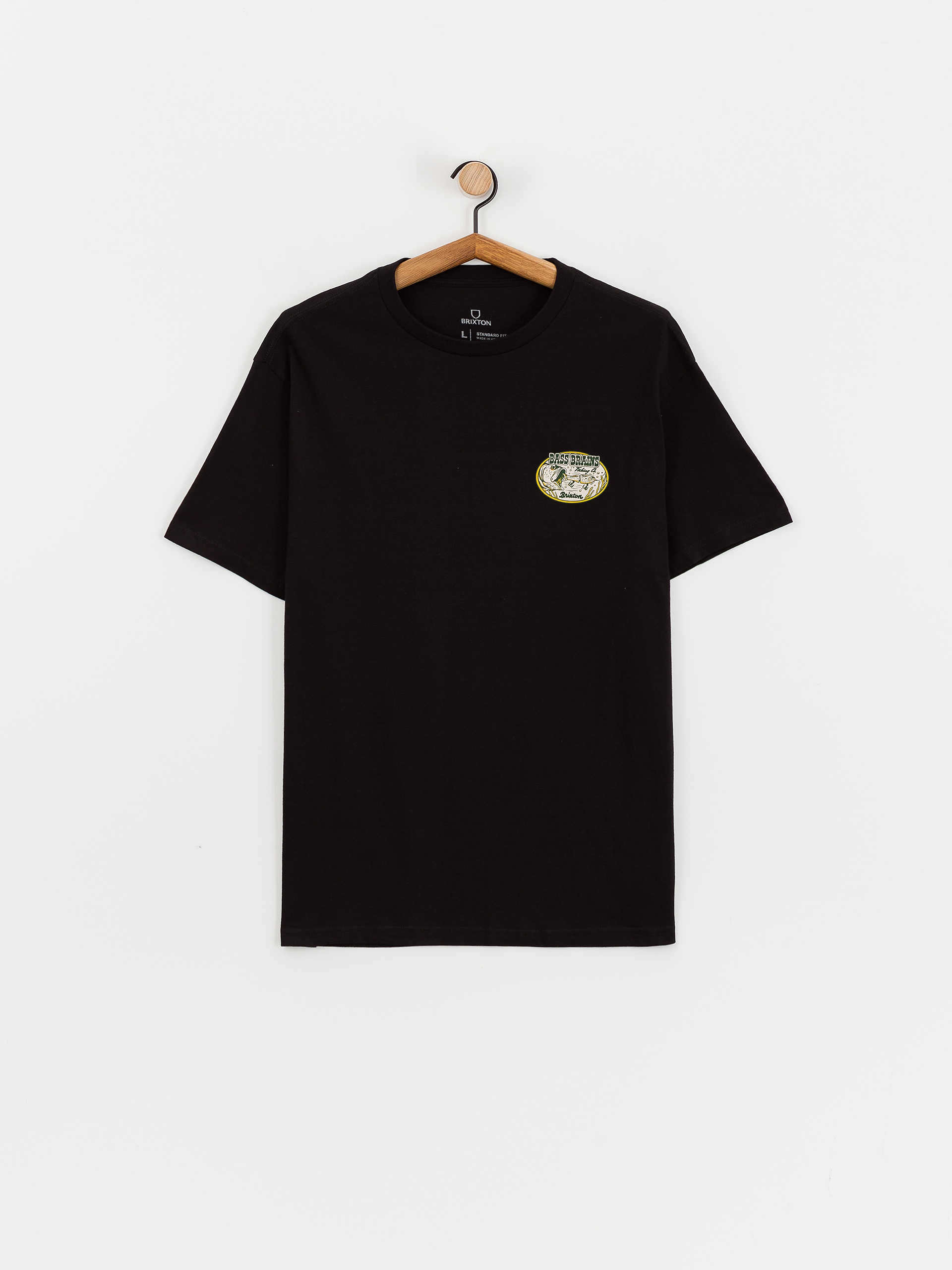 Póló Brixton Bass Brains Swim Stt (black)