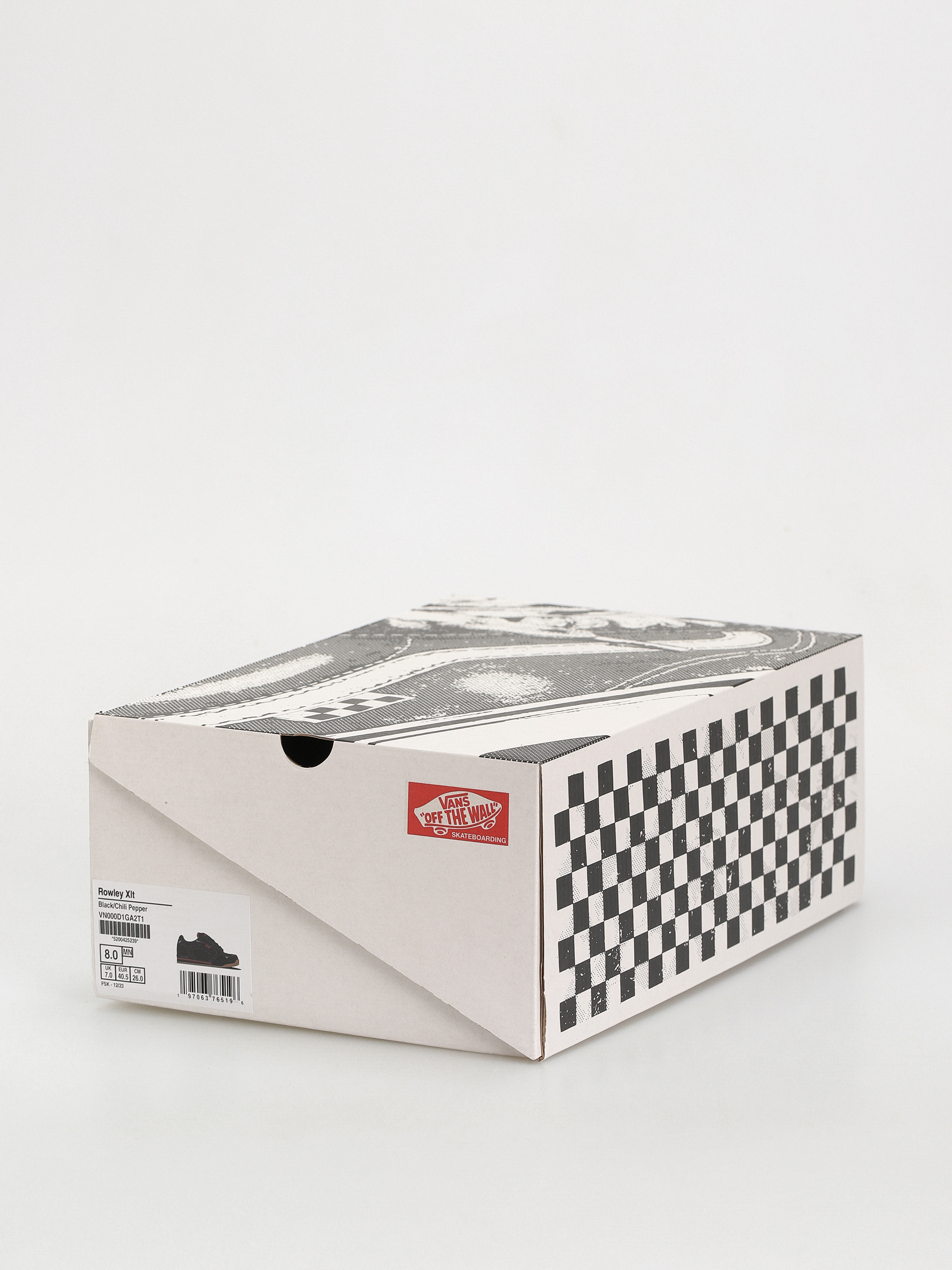 Vans Rowley Xlt Cipők (black/chili pepper)