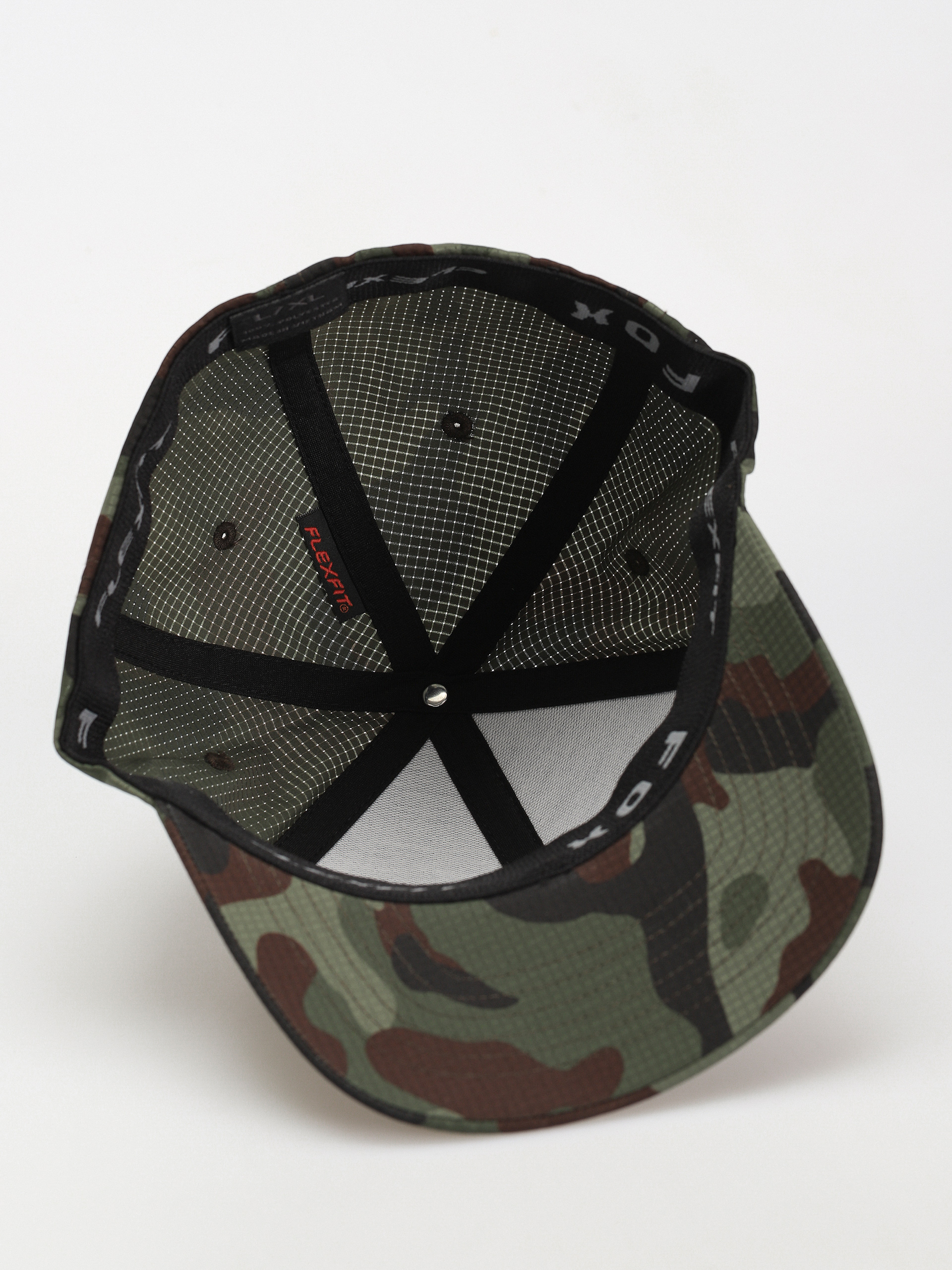 Fox Fox Head Camo Tech Flexfit Baseball sapka (green camo)