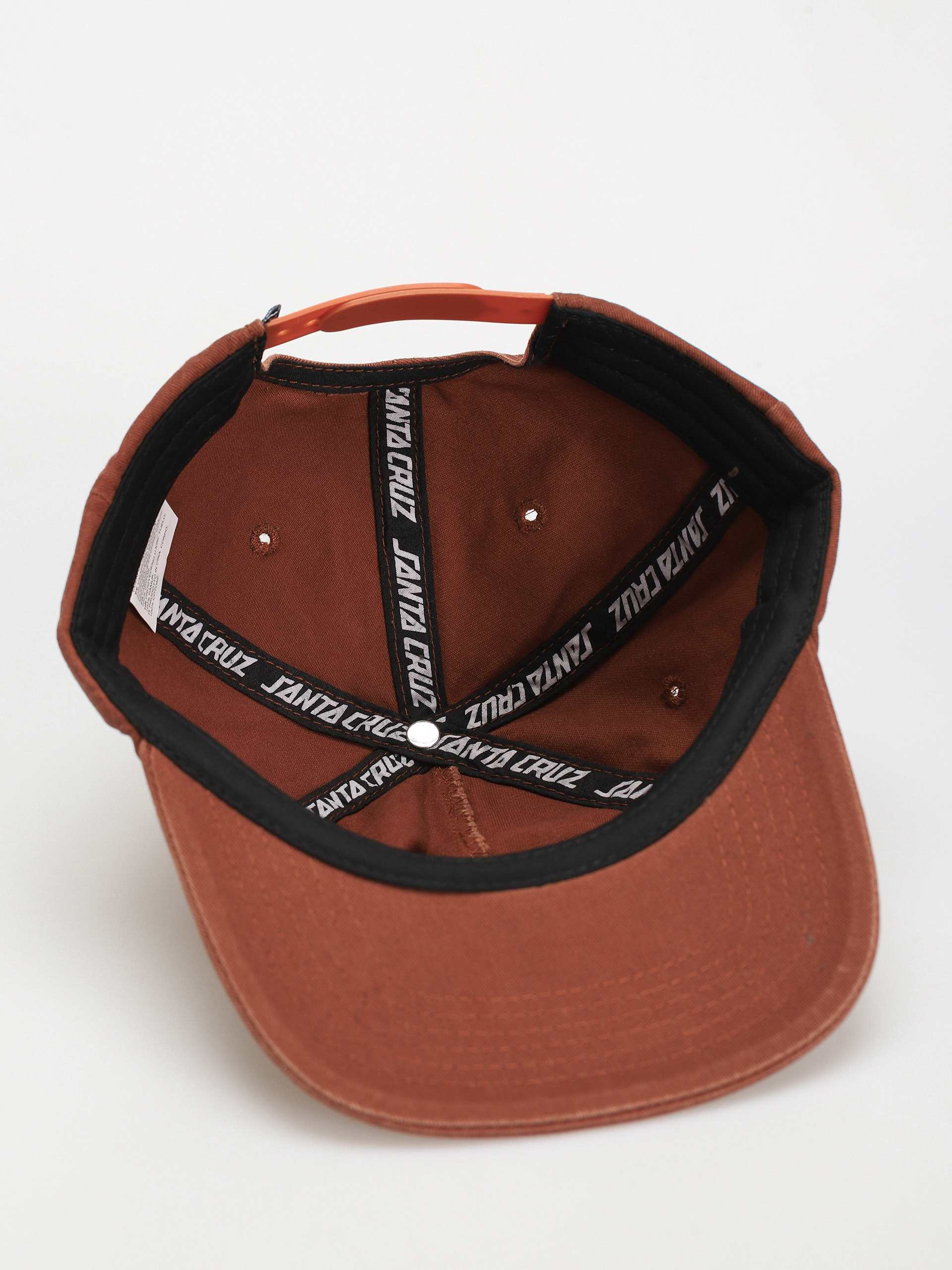 Santa Cruz Screaming Wave Snapback Baseball sapka (brown overdye)