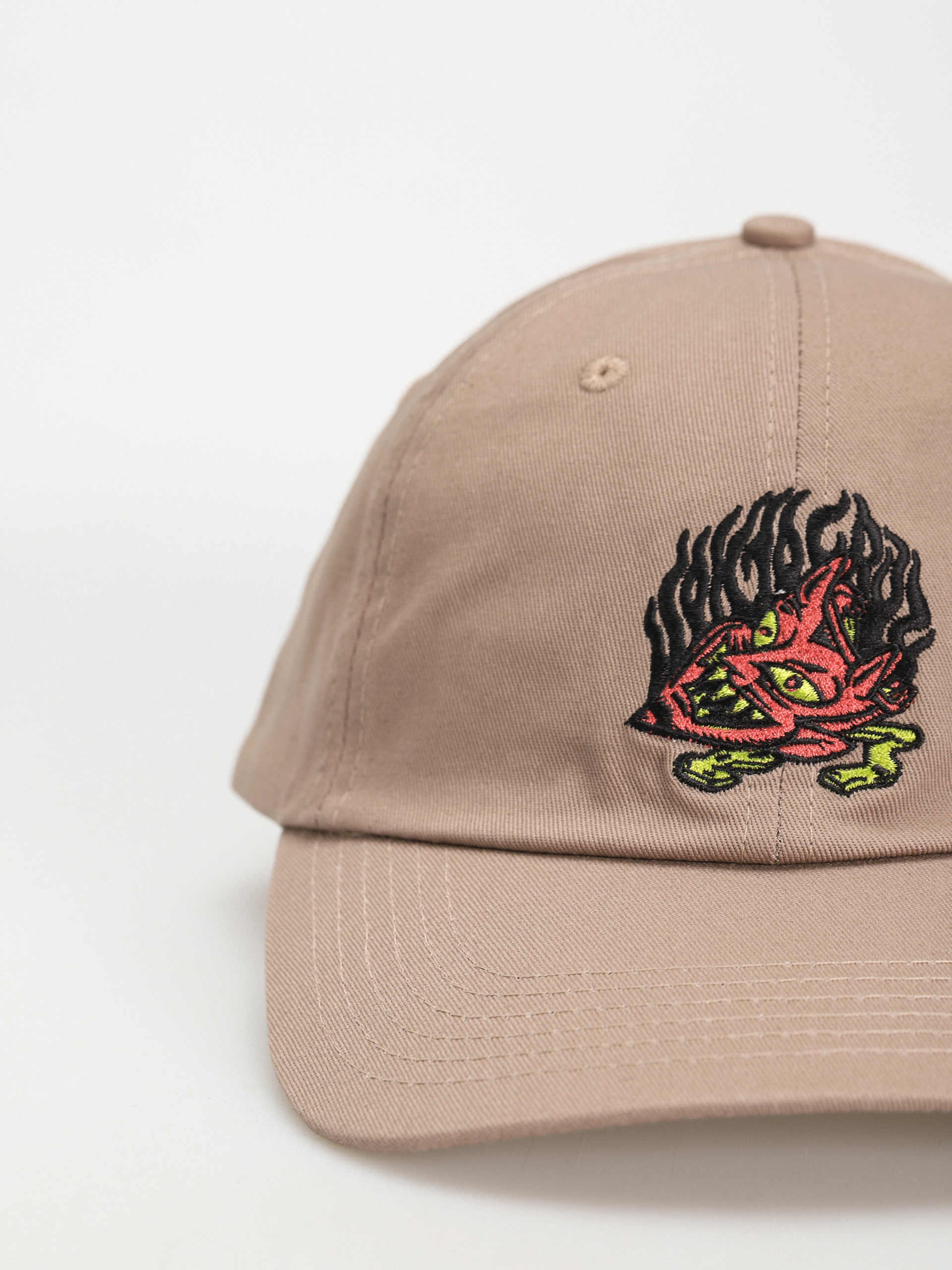 Santa Cruz Delfino Devil Mask Baseball sapka (taupe)