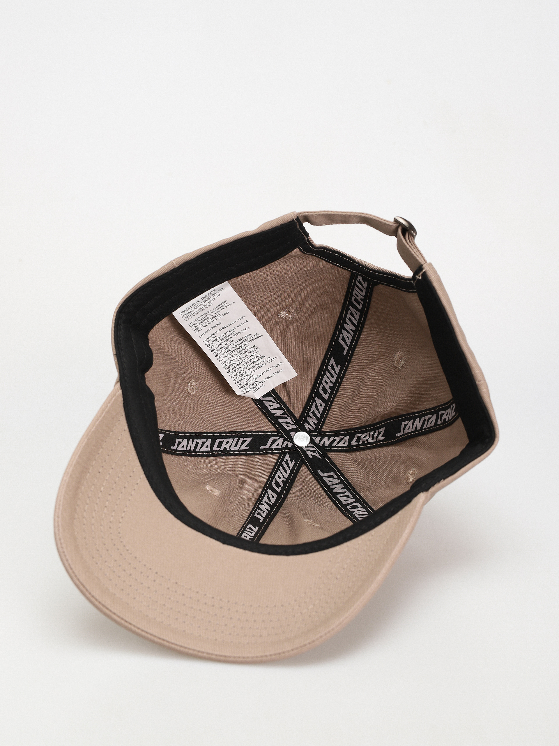 Santa Cruz Delfino Devil Mask Baseball sapka (taupe)