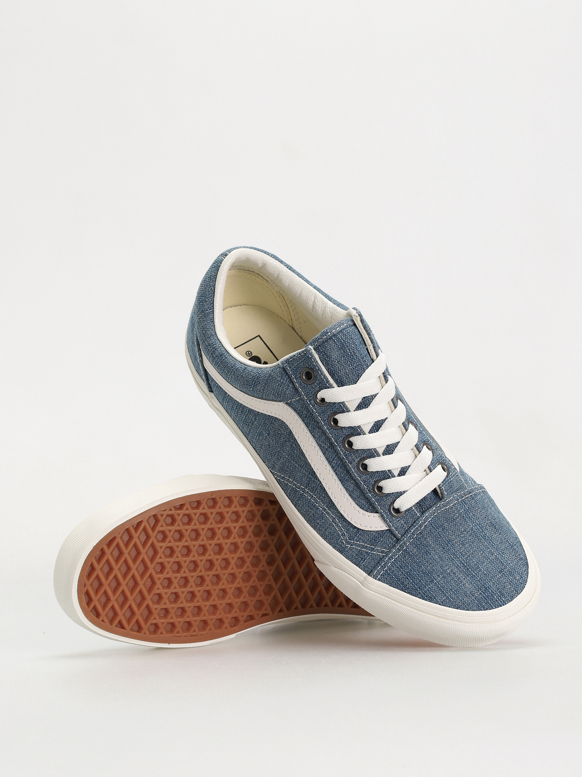 Cipők Vans Old Skool (threaded denim blue/white)