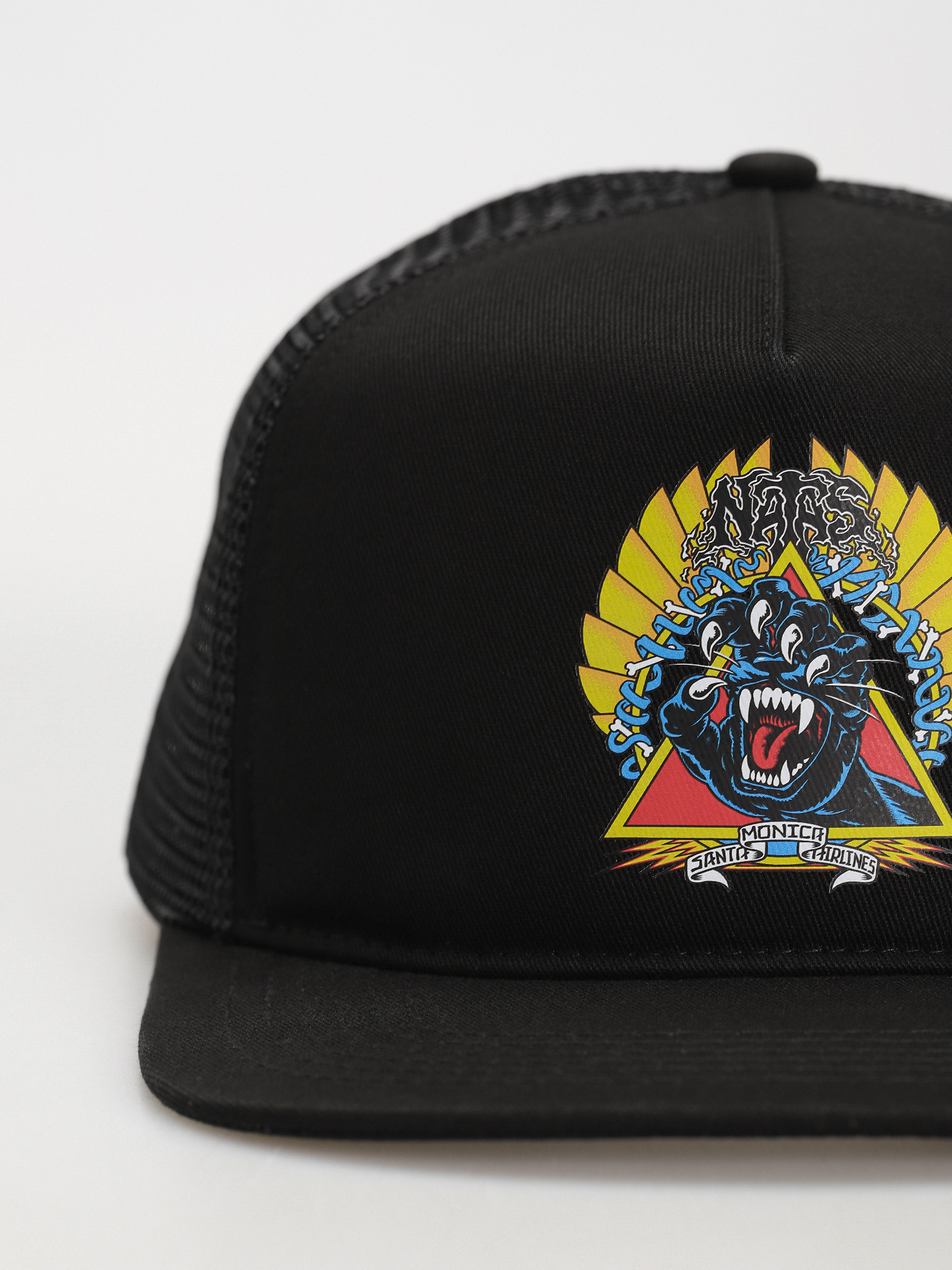Baseball sapka Santa Cruz Natas Screaming Panther (black)