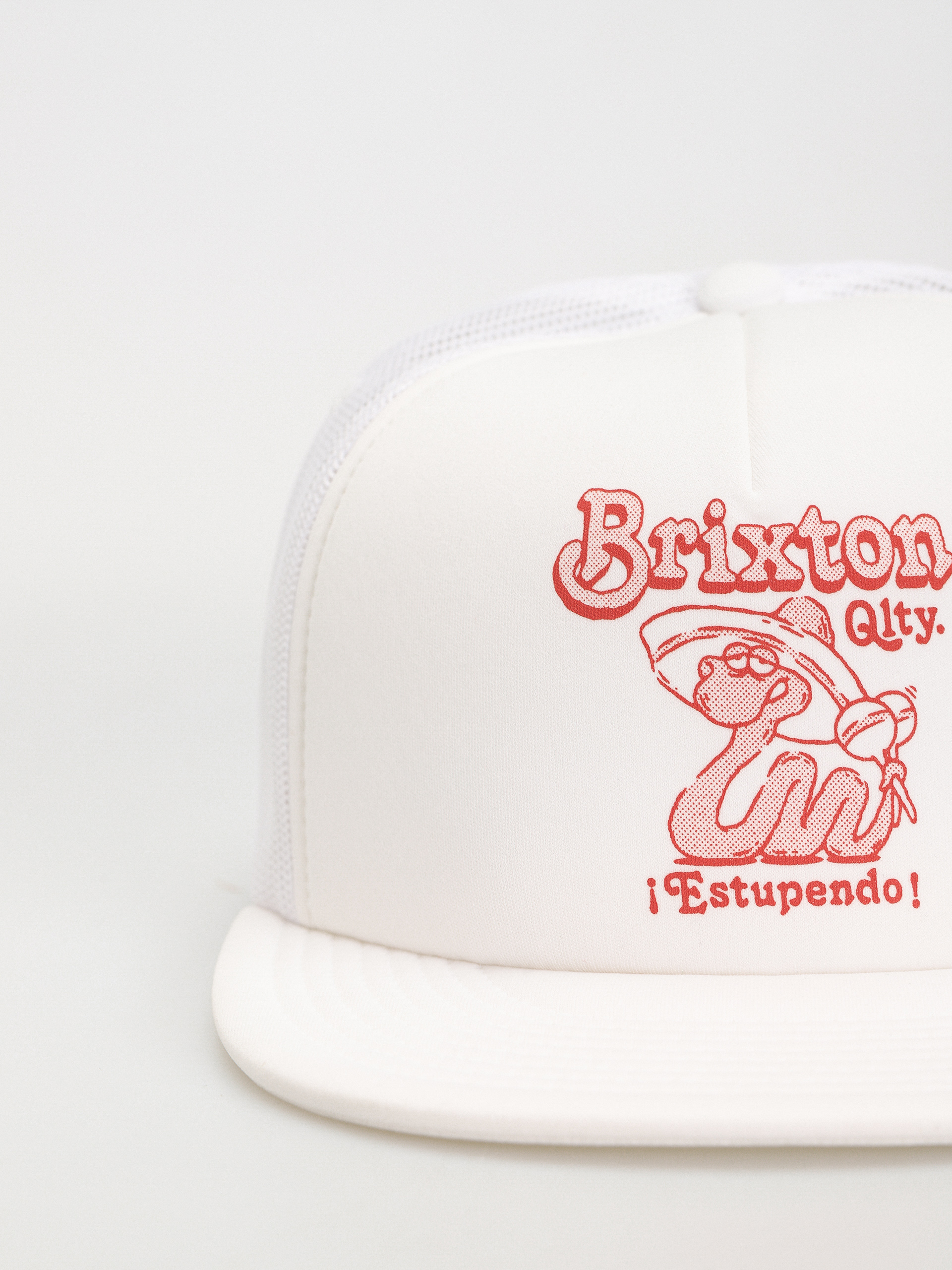 Baseball sapka Brixton Estupendo Hp Trucker Hat (white)