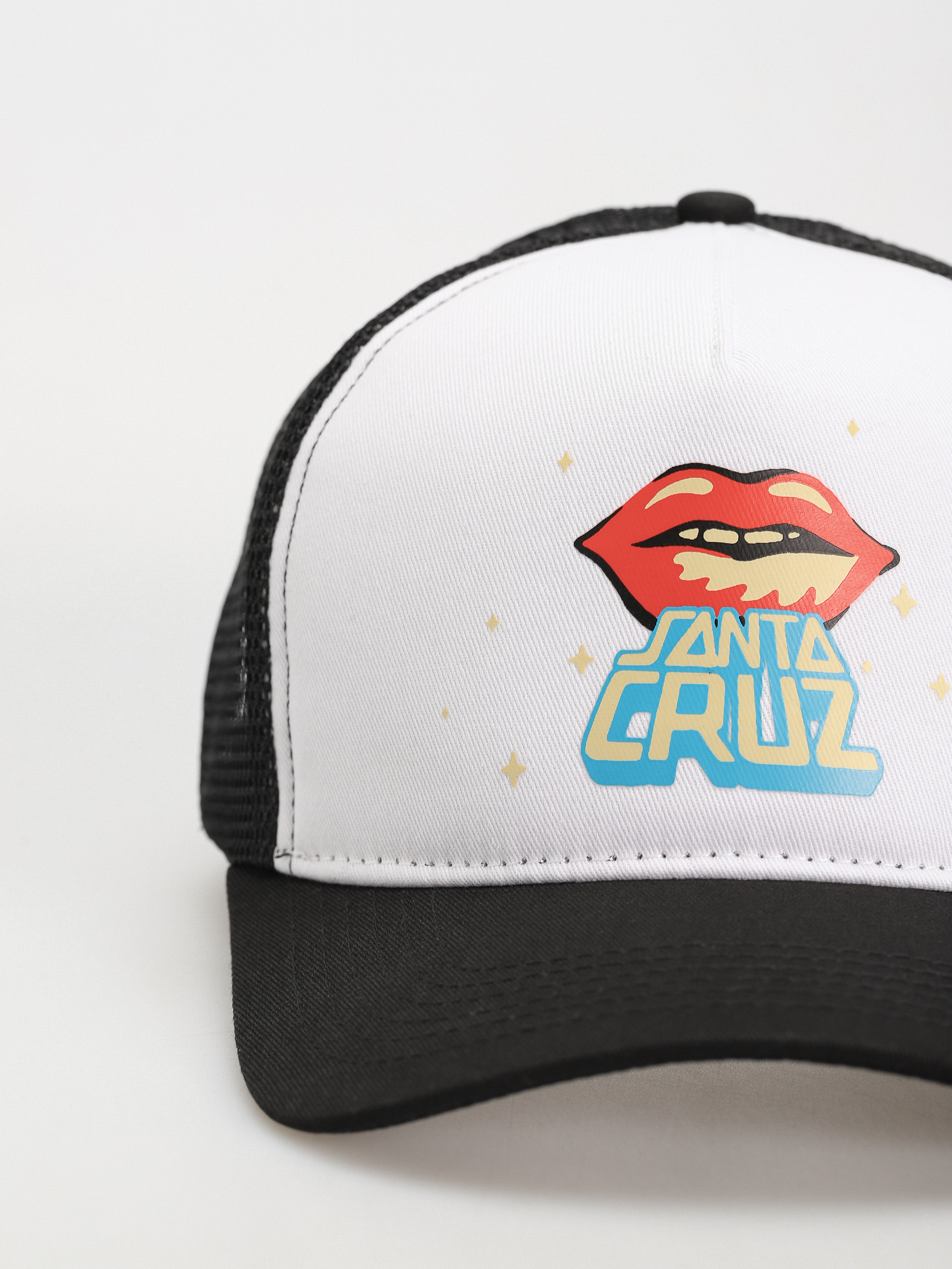 Baseball sapka Santa Cruz Johnson Danger Zone Lips (white/black)