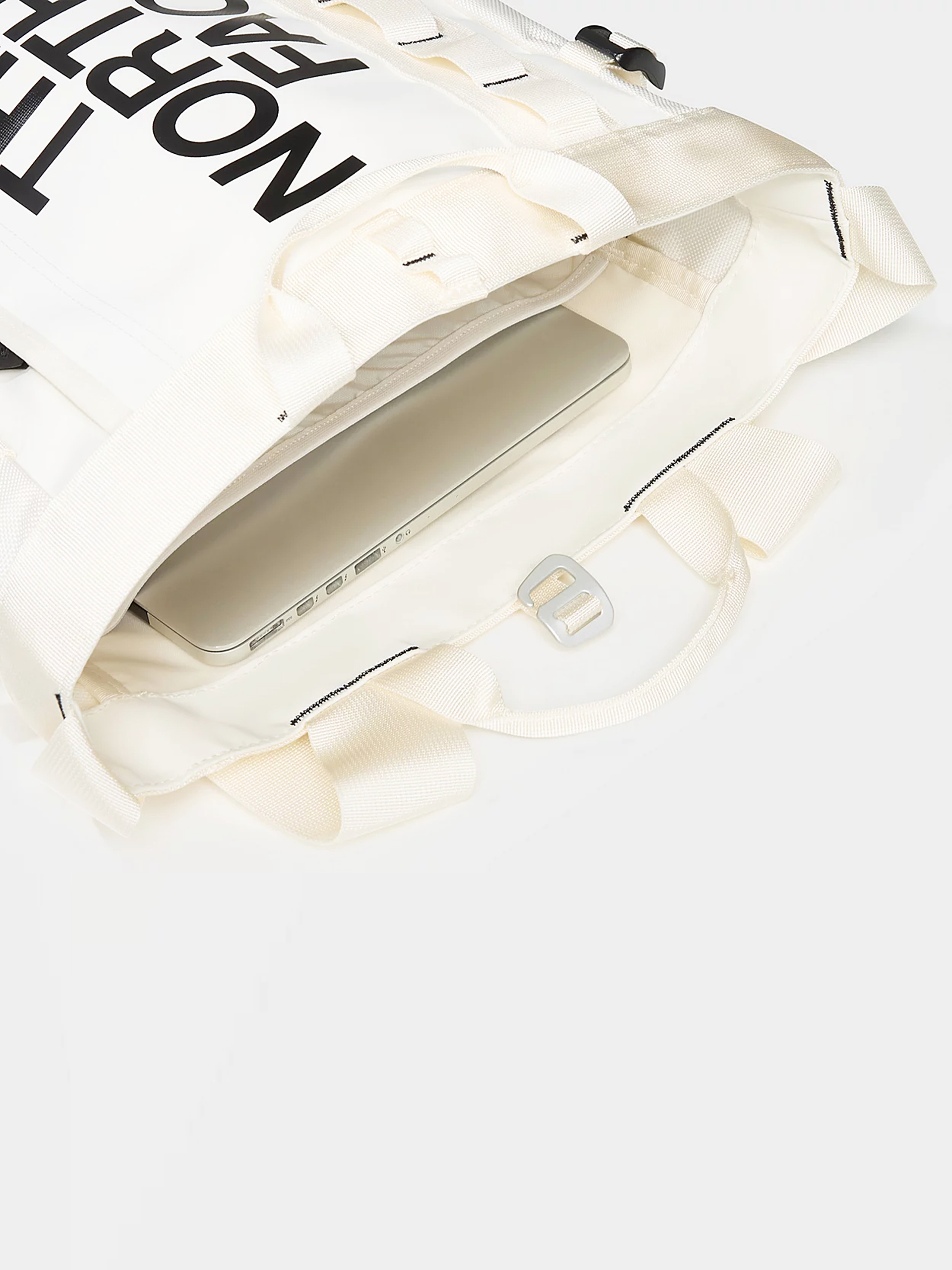 Kézitáska The North Face Base Camp Tote (white dune/tnf black)