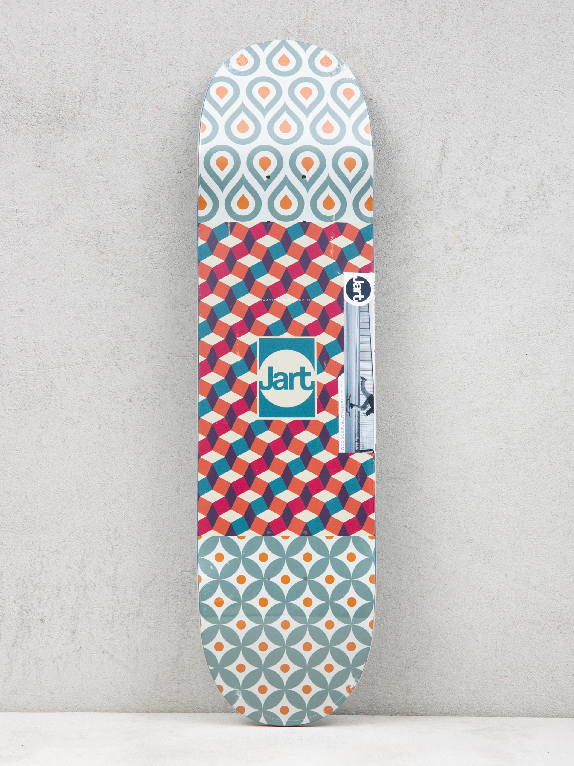 Jart Ikat Gördeszka lap (teal/orange)