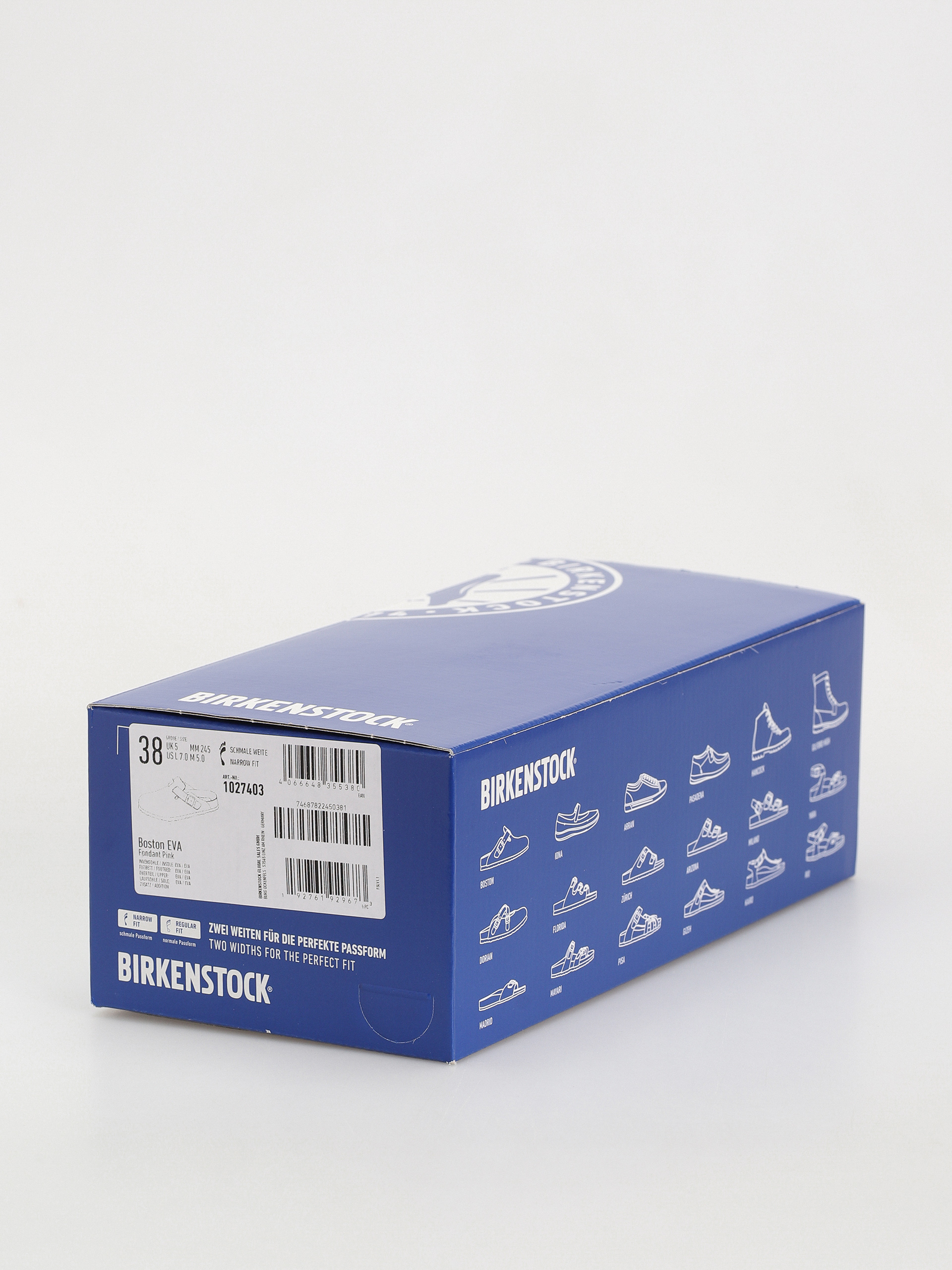 Birkenstock Boston EVA Narrow Wmn Flip-flop papucsok (fondant pink)