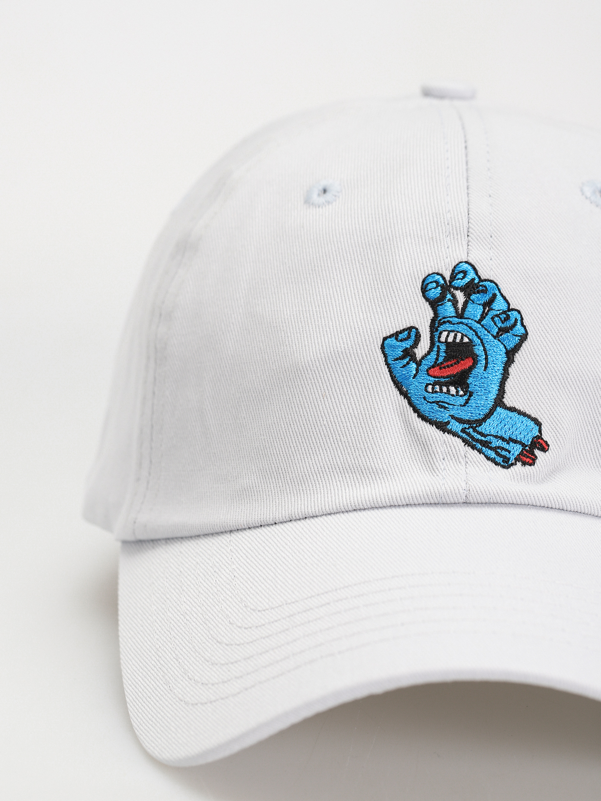 Santa Cruz Screaming Mini Hand Baseball sapka (light grey)