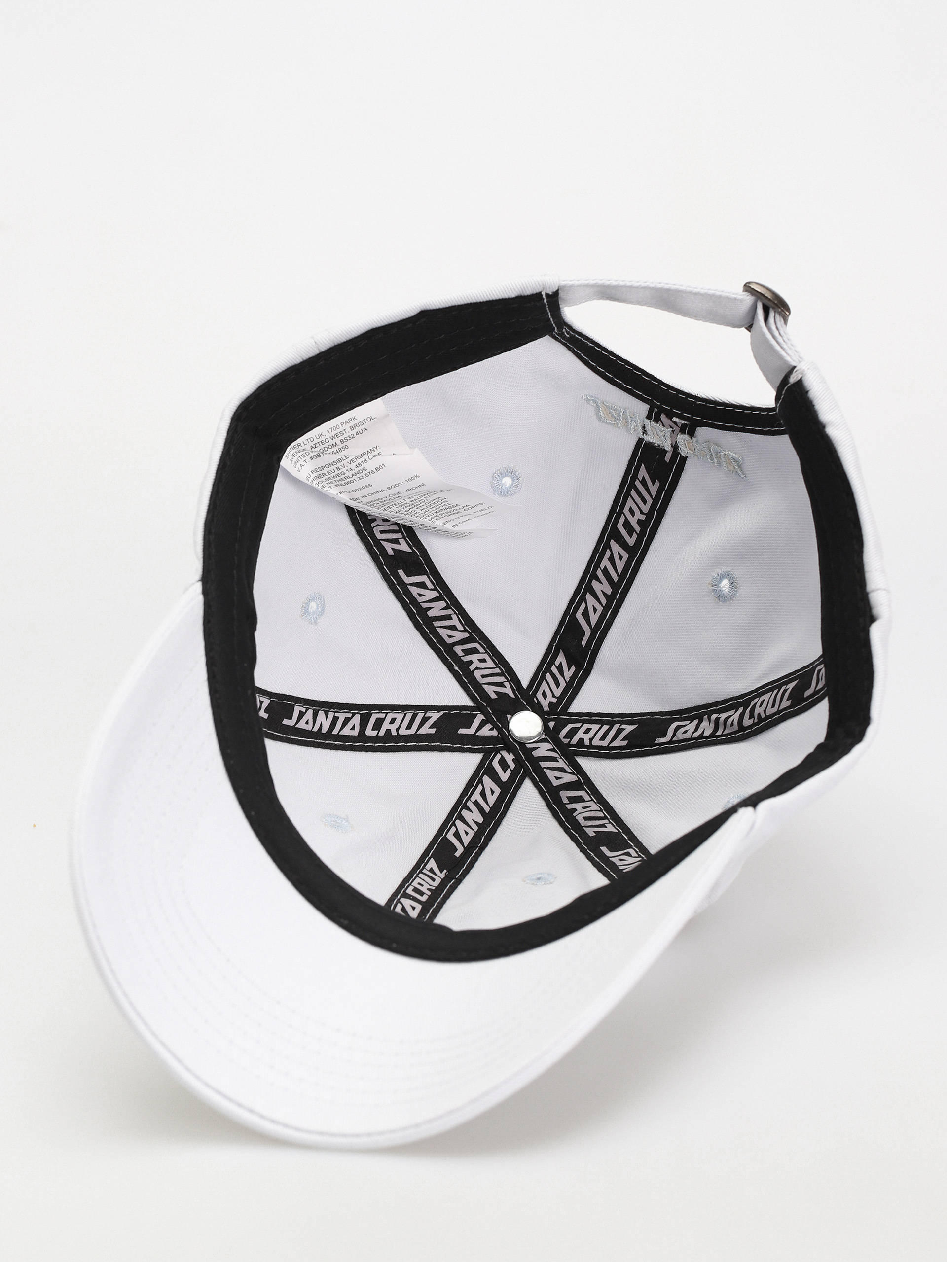 Santa Cruz Screaming Mini Hand Baseball sapka (light grey)