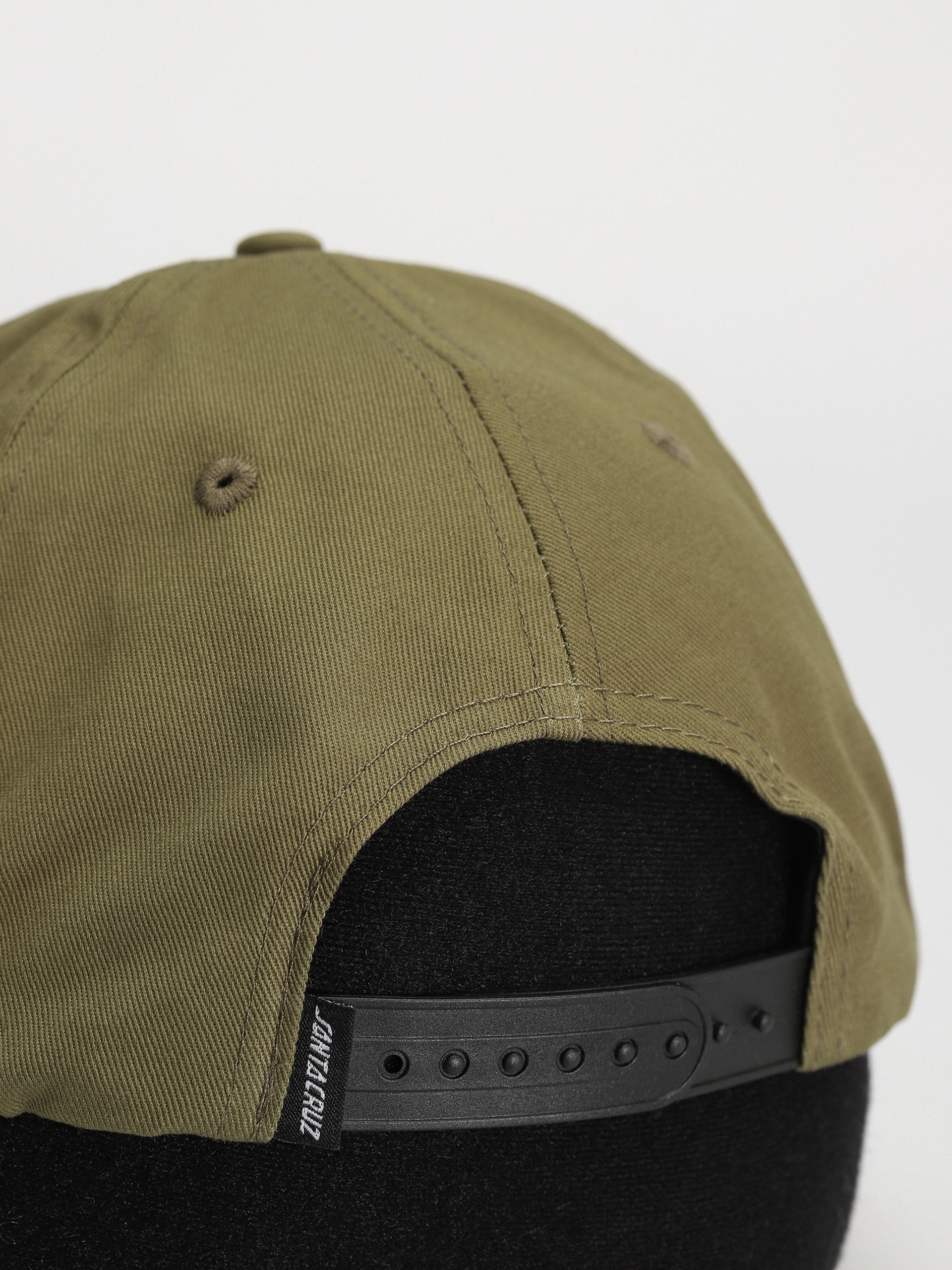 Santa Cruz Dressen Skull Dot Snapback Baseball sapka (sea kelp)