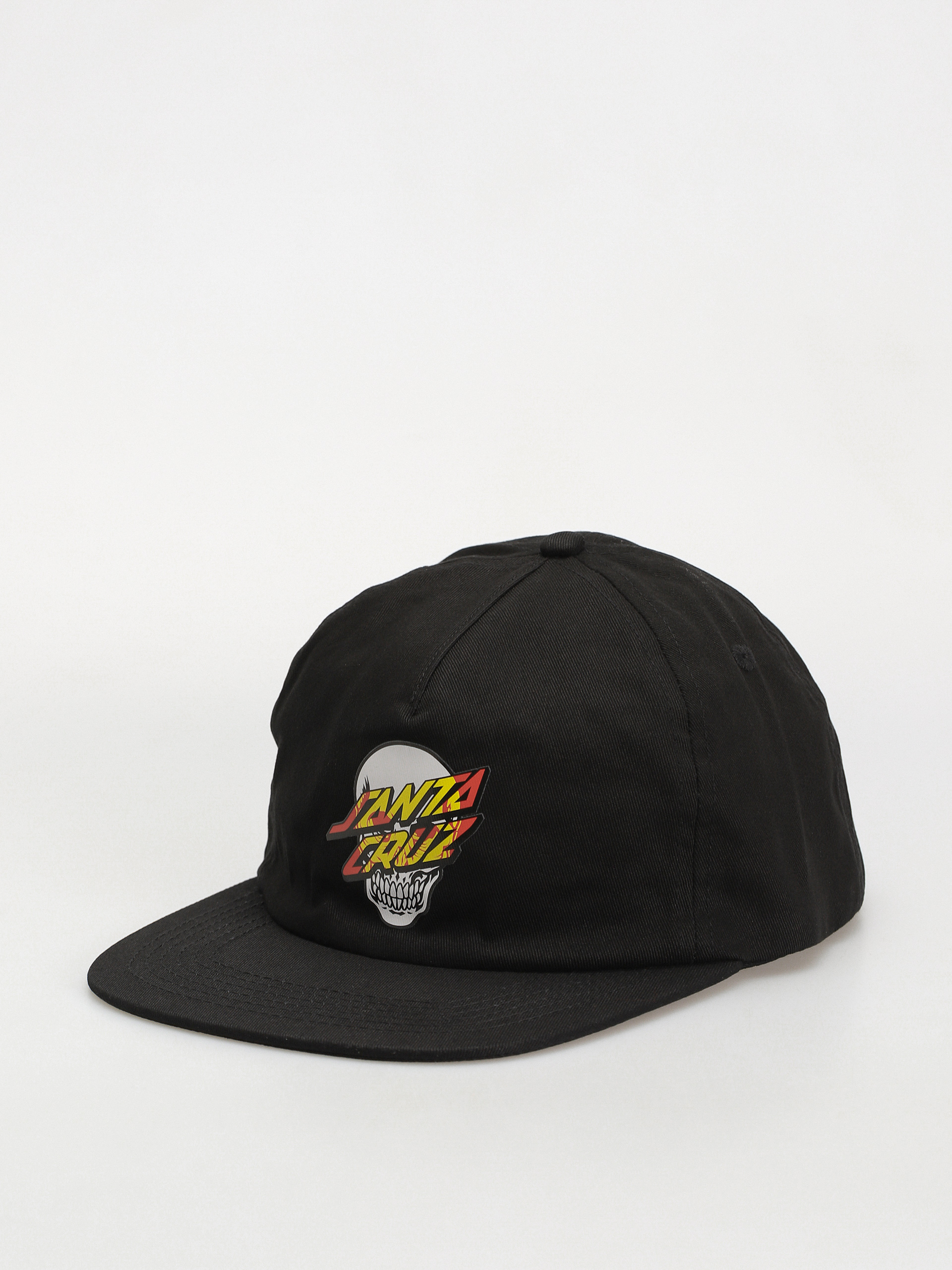 Santa Cruz Dressen Skull Dot Snapback Baseball sapka (black)