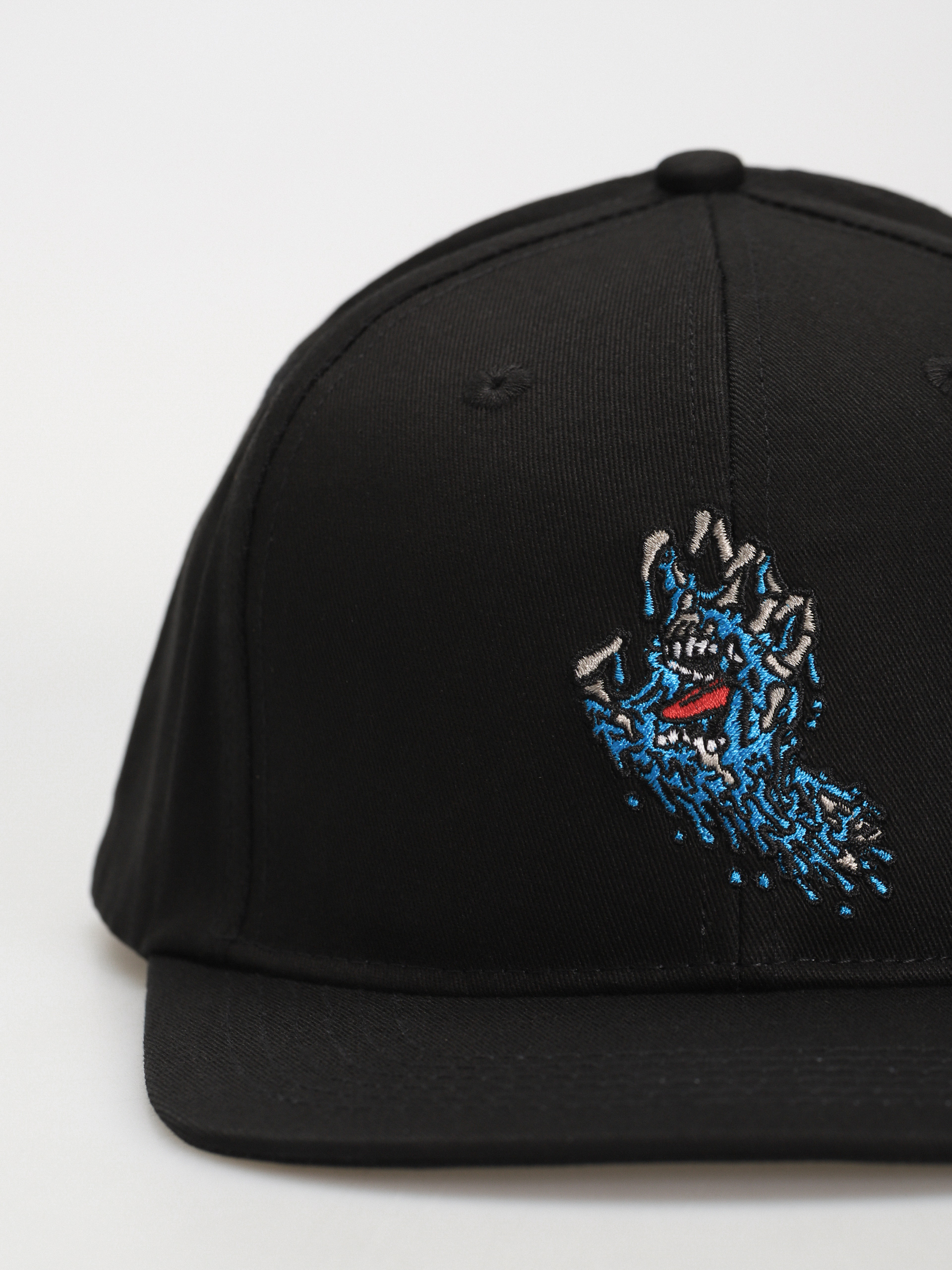 Santa Cruz Melting Hand Snapback Baseball sapka (black)