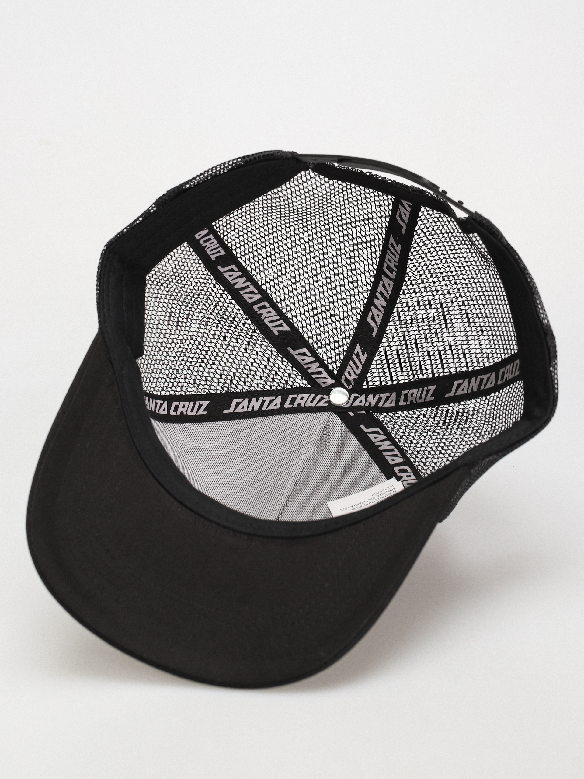 Santa Cruz Vivid Slick Dot Meshback Baseball sapka (black)