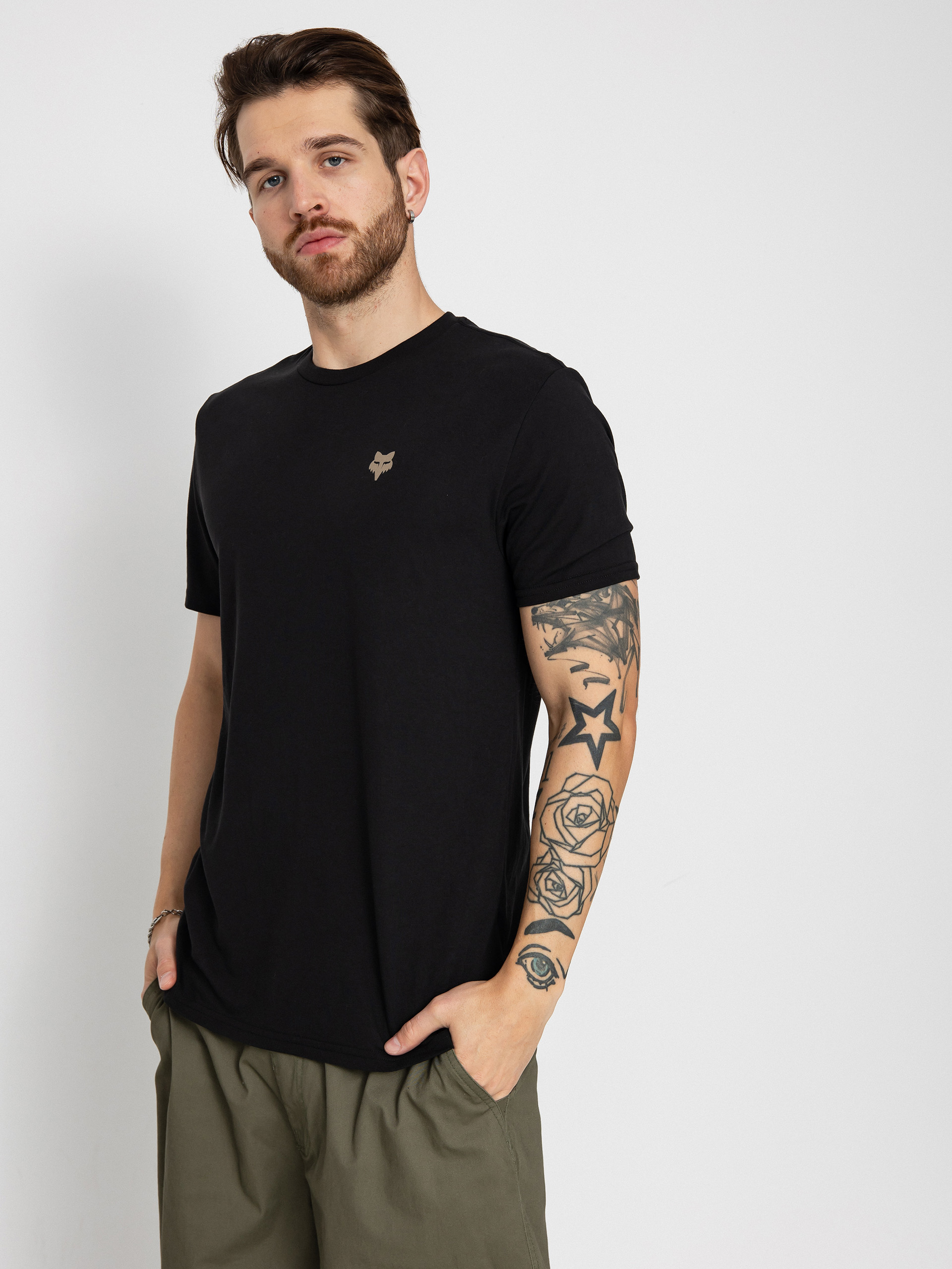 Póló Fox Interfere Tech (black)