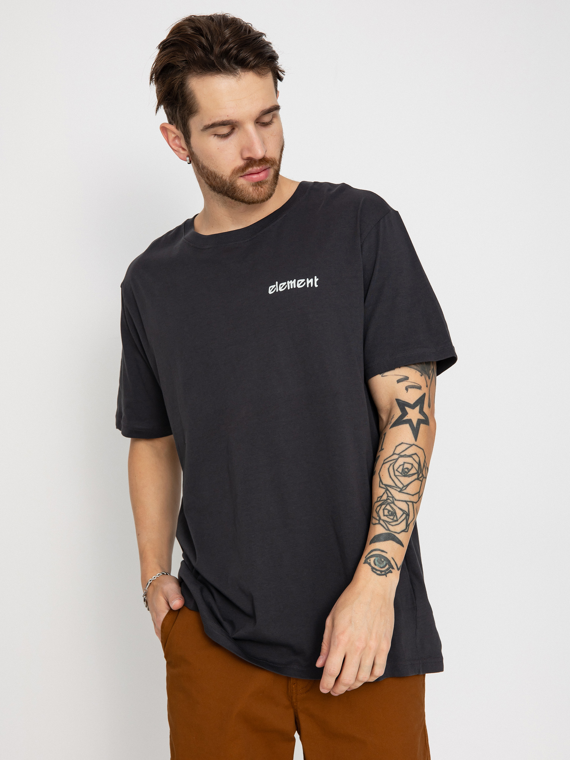 Póló Element Dragon (off black)