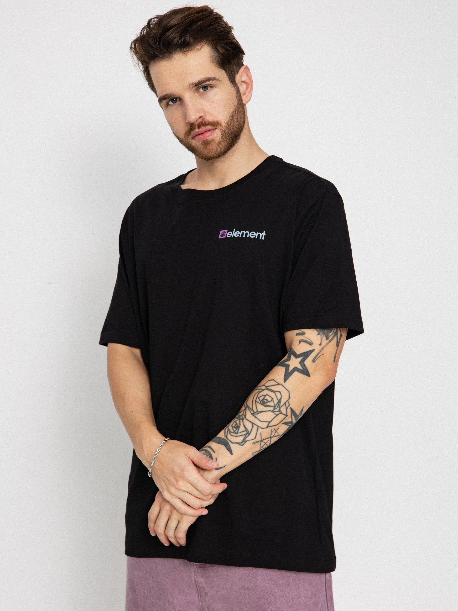 Element Joint Cube Póló (flint black)