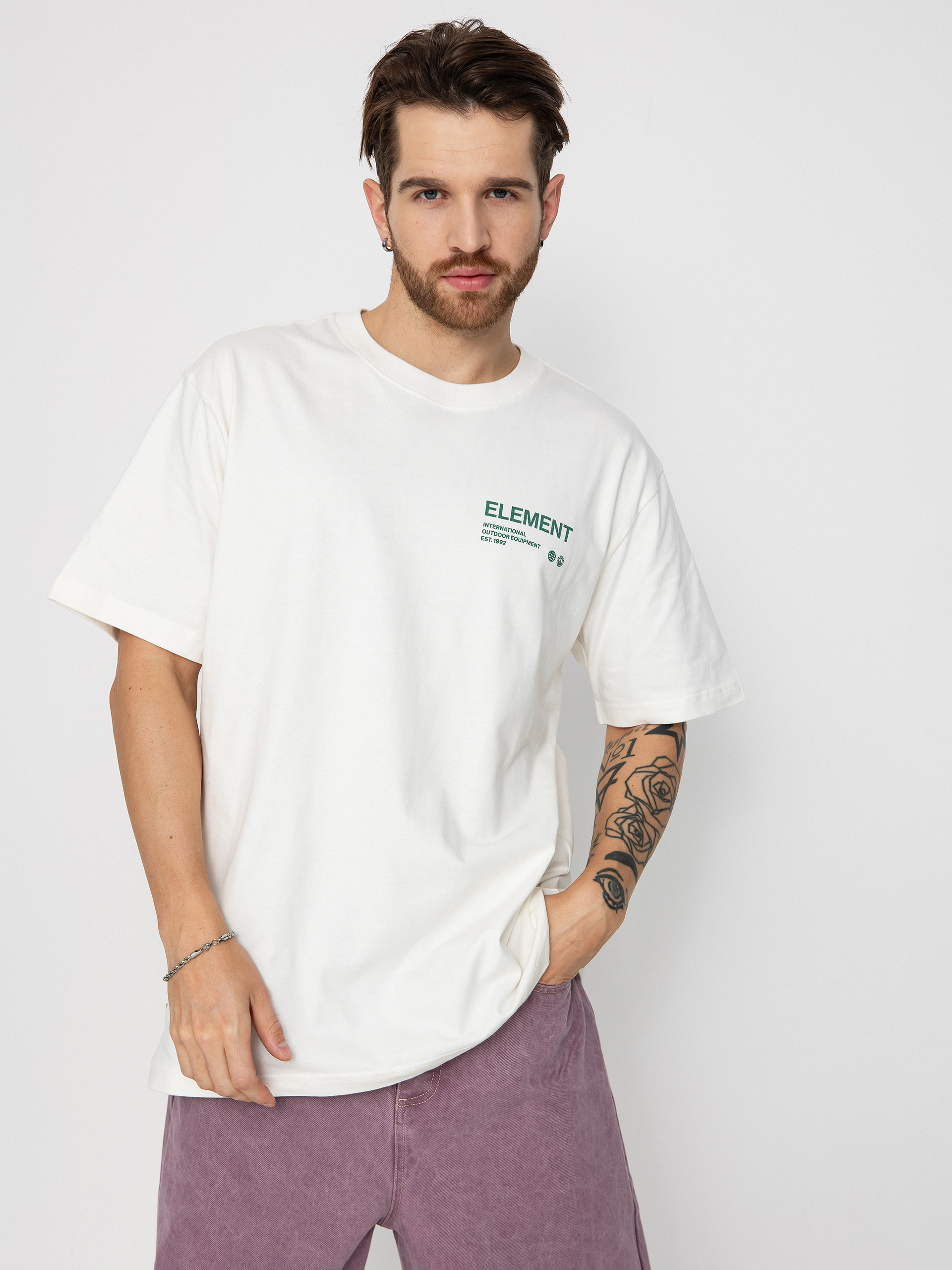 Element Horned Outlook Póló (egret)