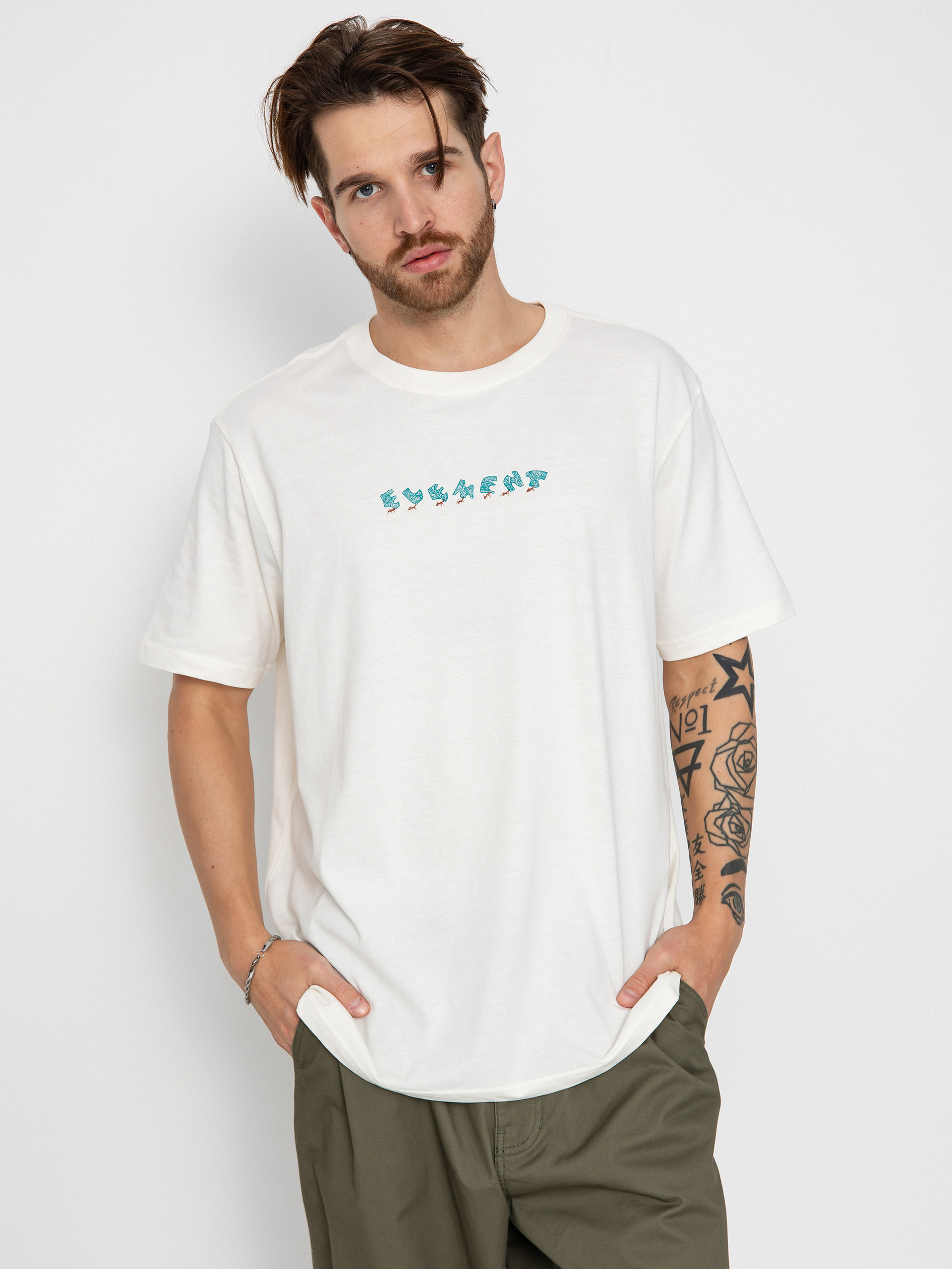 Element Marching Ants Póló (egret)