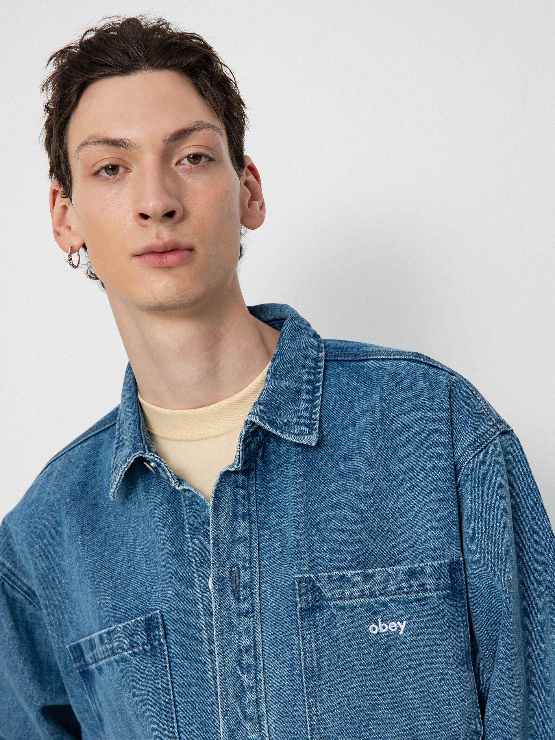 OBEY Winston Dzseki (light indigo)