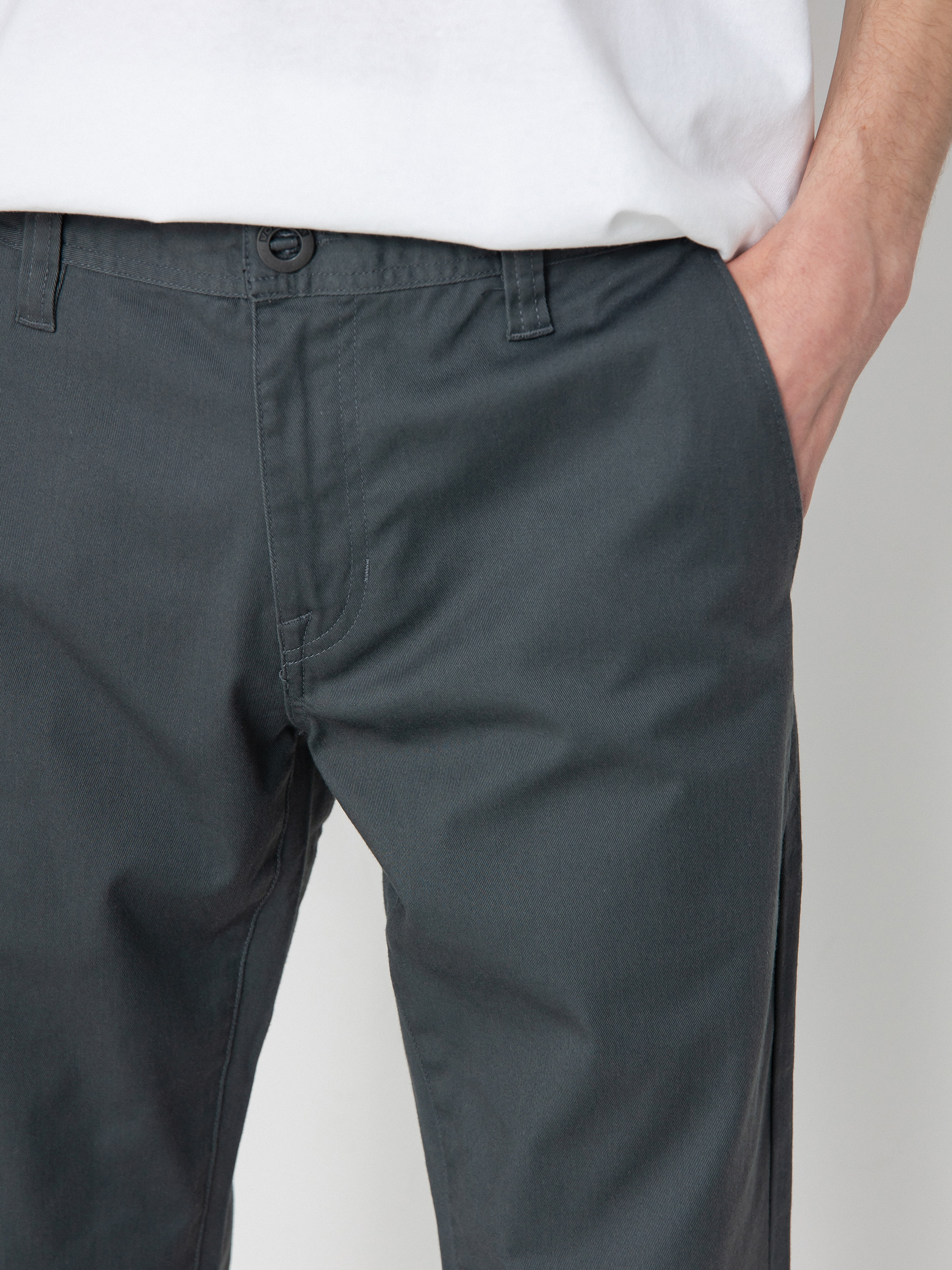 Volcom Frickin Modern Stret Kisnadrág (dark slate)