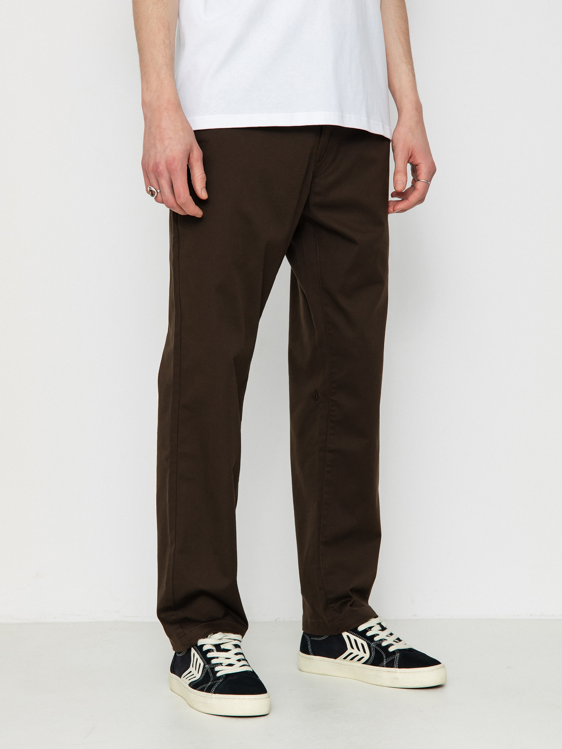 Kisnadrág Volcom Frickin Modern Stret (dark brown)