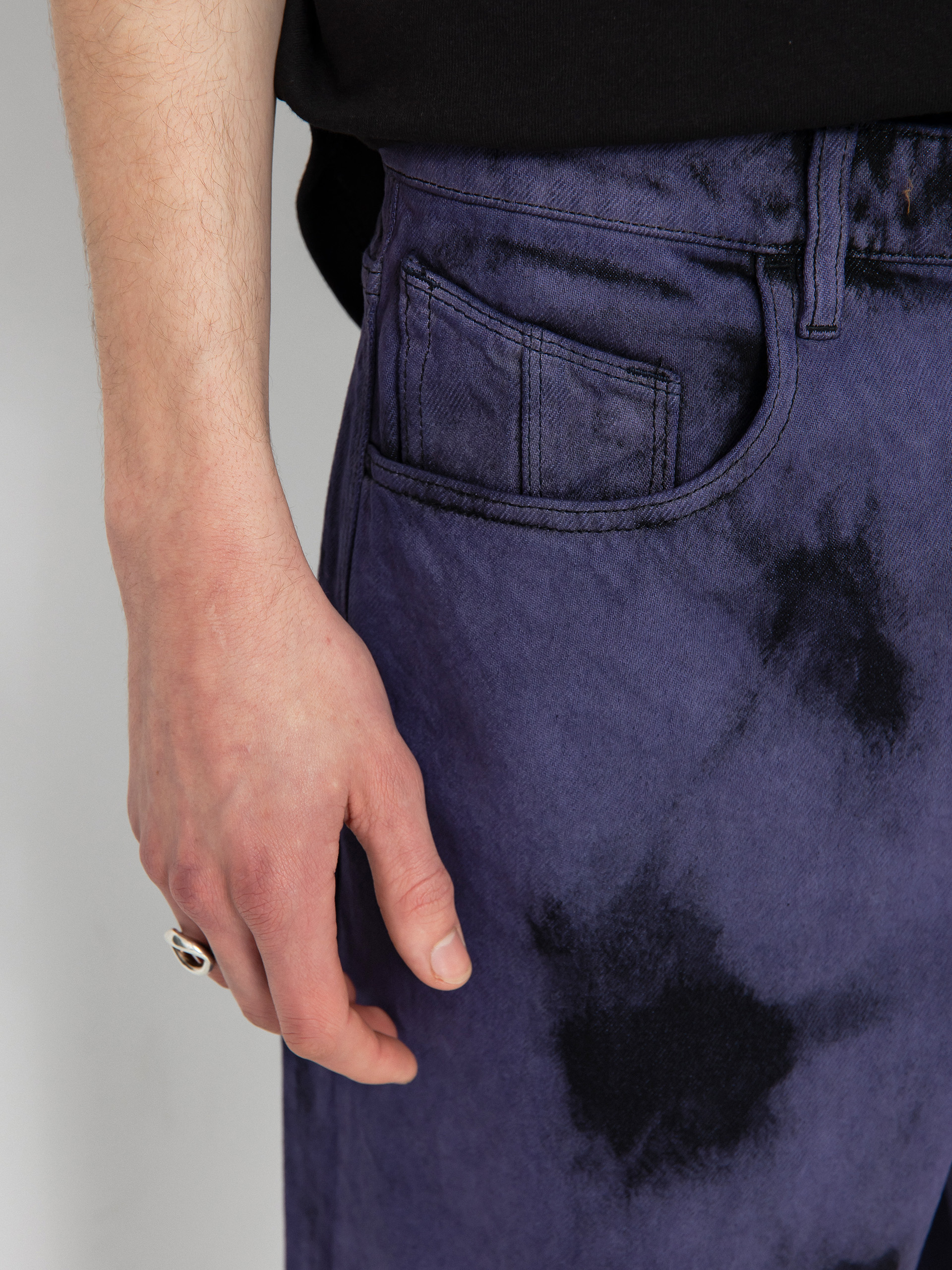 Volcom Billow Denim Kisnadrág (deep purple)