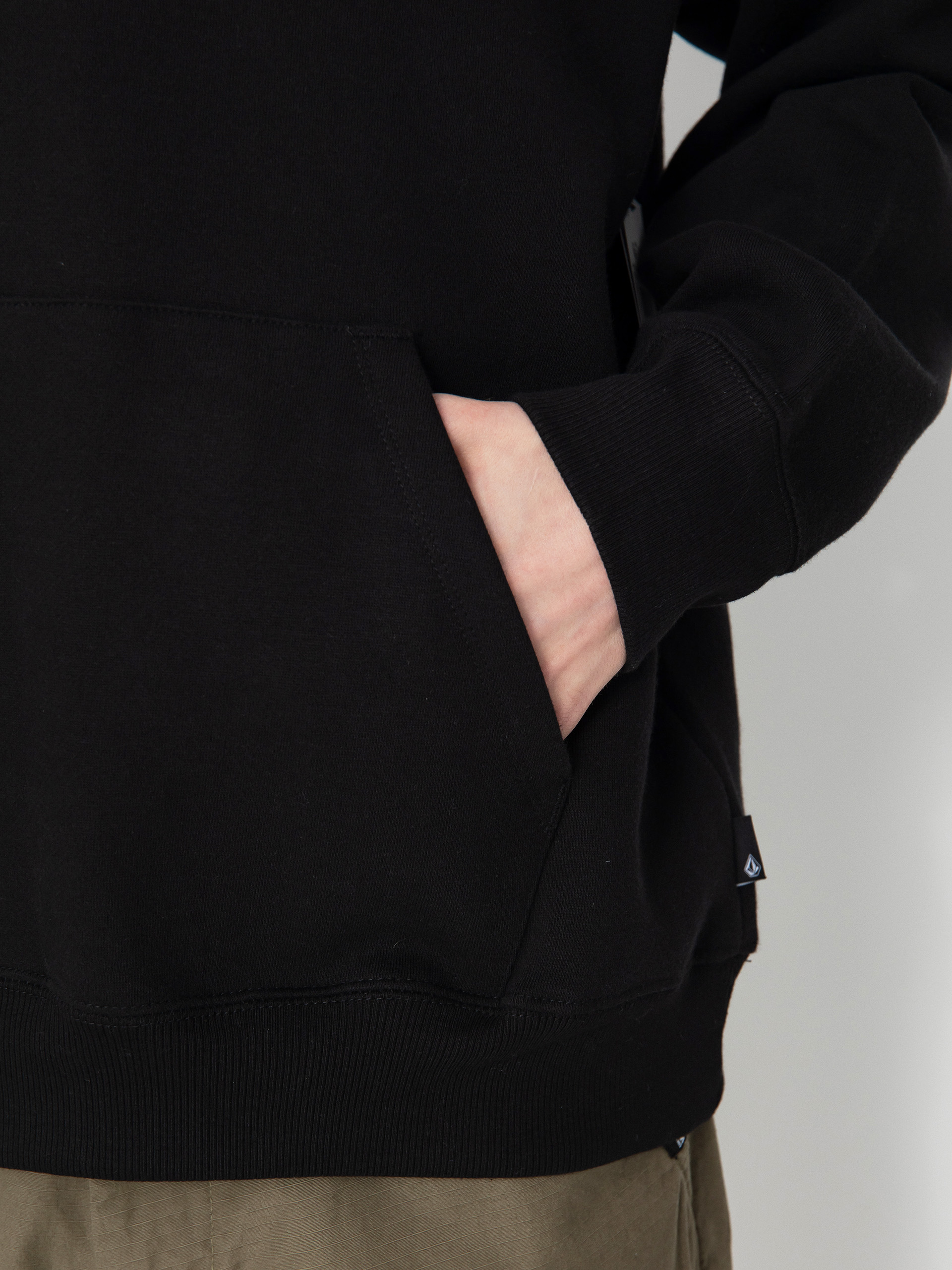 Kapucnis pulóver Volcom Volcom Stone HD (black)