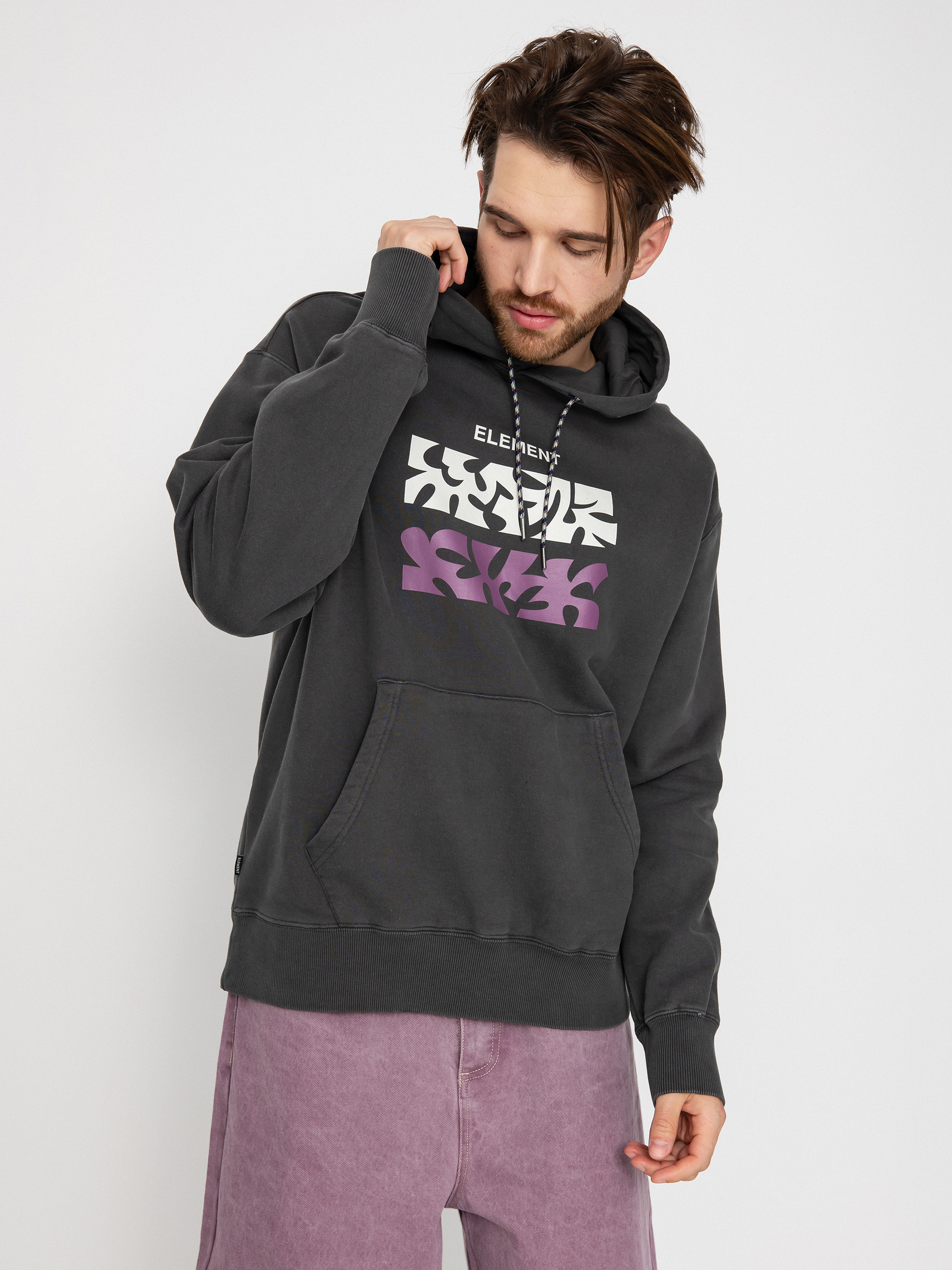 Element Texture HD Kapucnis pulóver