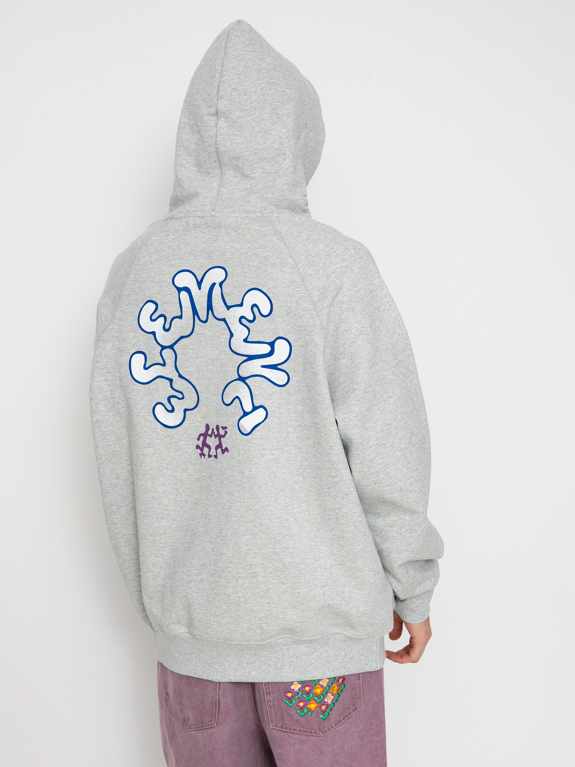 Element Cornell Hiker HD Kapucnis pulóver (mid grey heather)