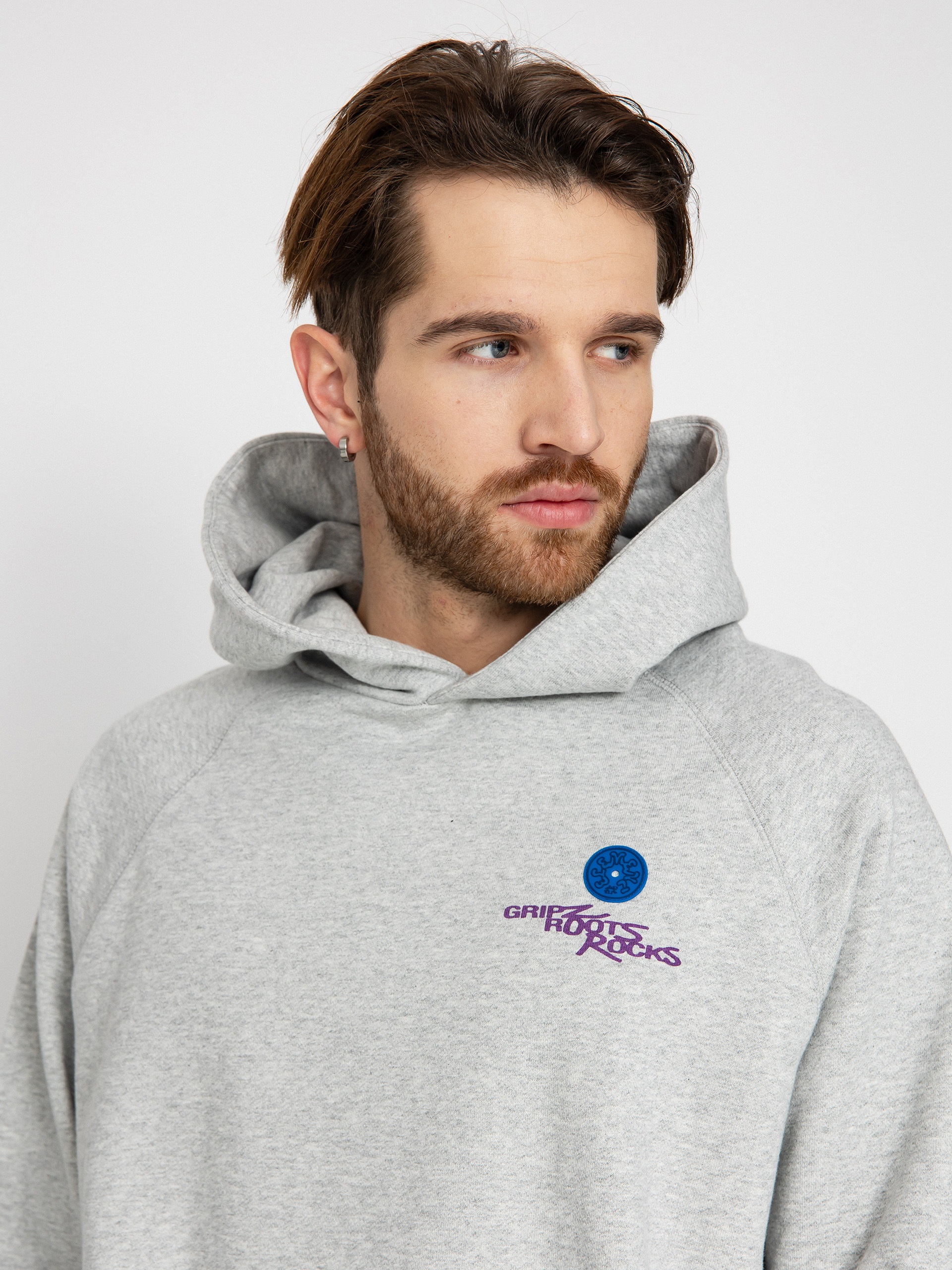 Element Cornell Hiker HD Kapucnis pulóver (mid grey heather)