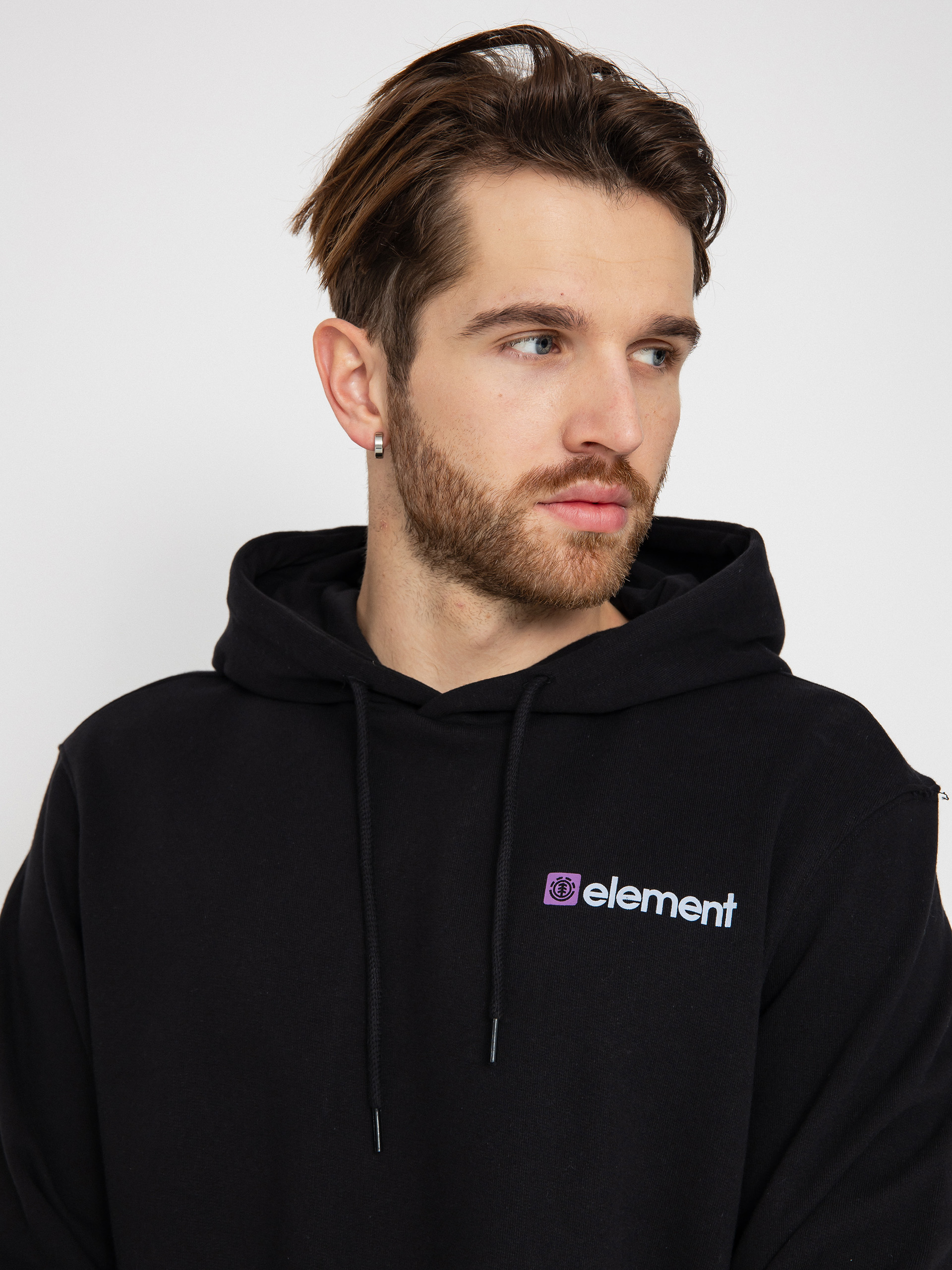 Element Joint Cube HD Kapucnis pulóver (flint black)